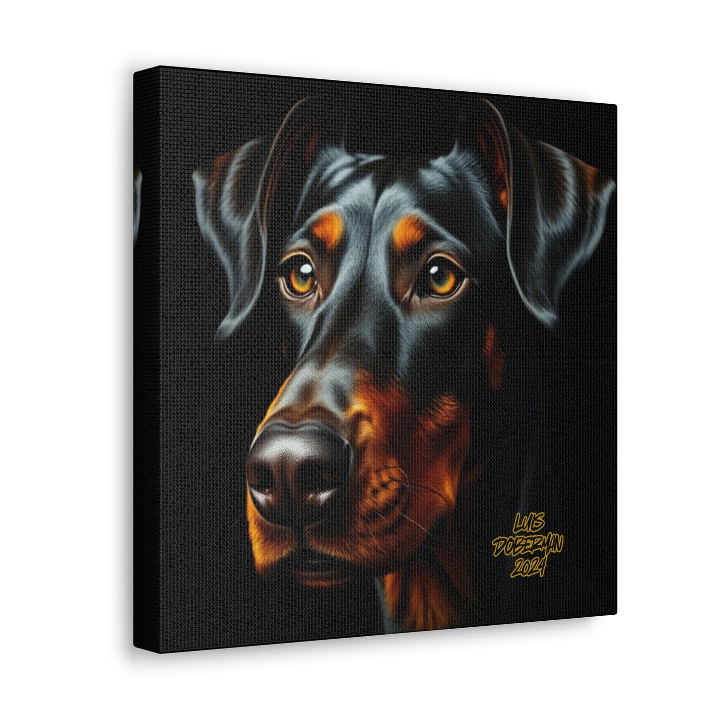 Luis Doberman 2024 Edition 014 Canvas Gallery Wraps