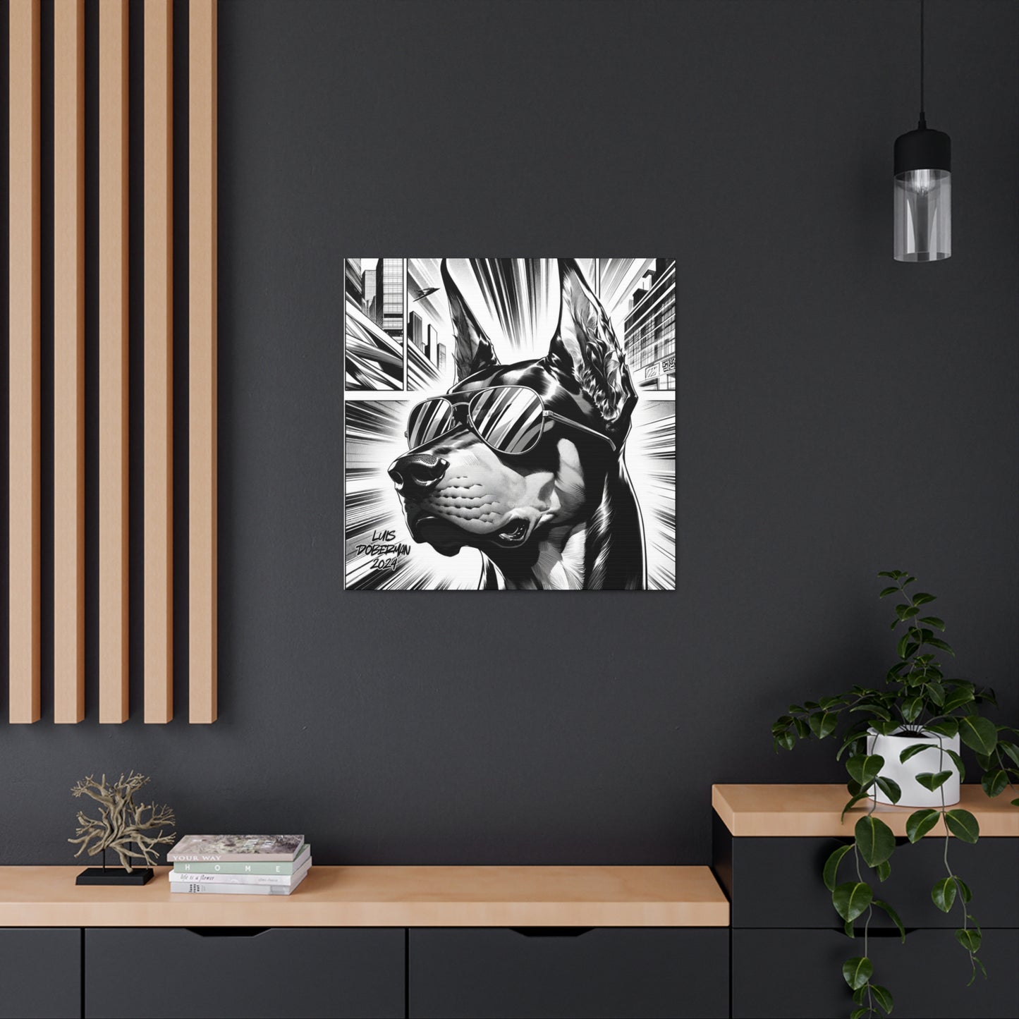 Luis Doberman 2024 Edition 037 Canvas