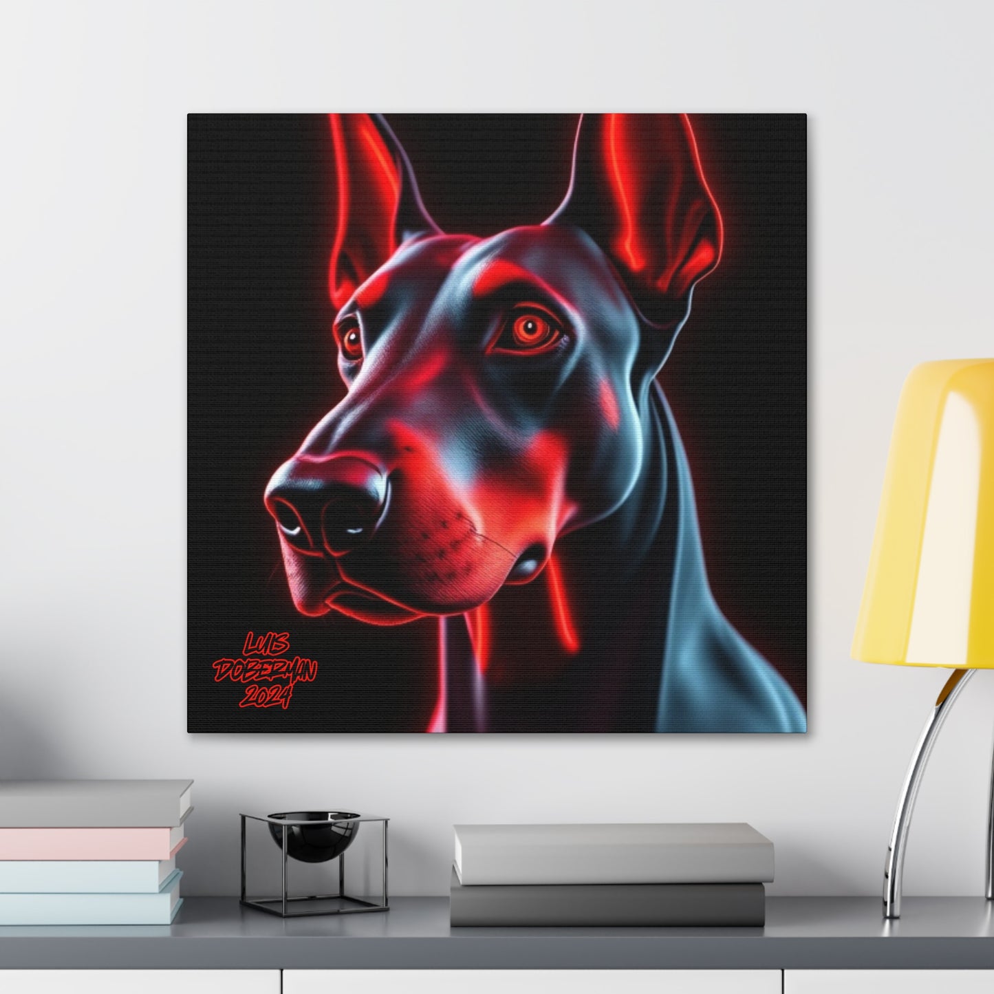 Luis Doberman 2024 Edition 006 Canvas