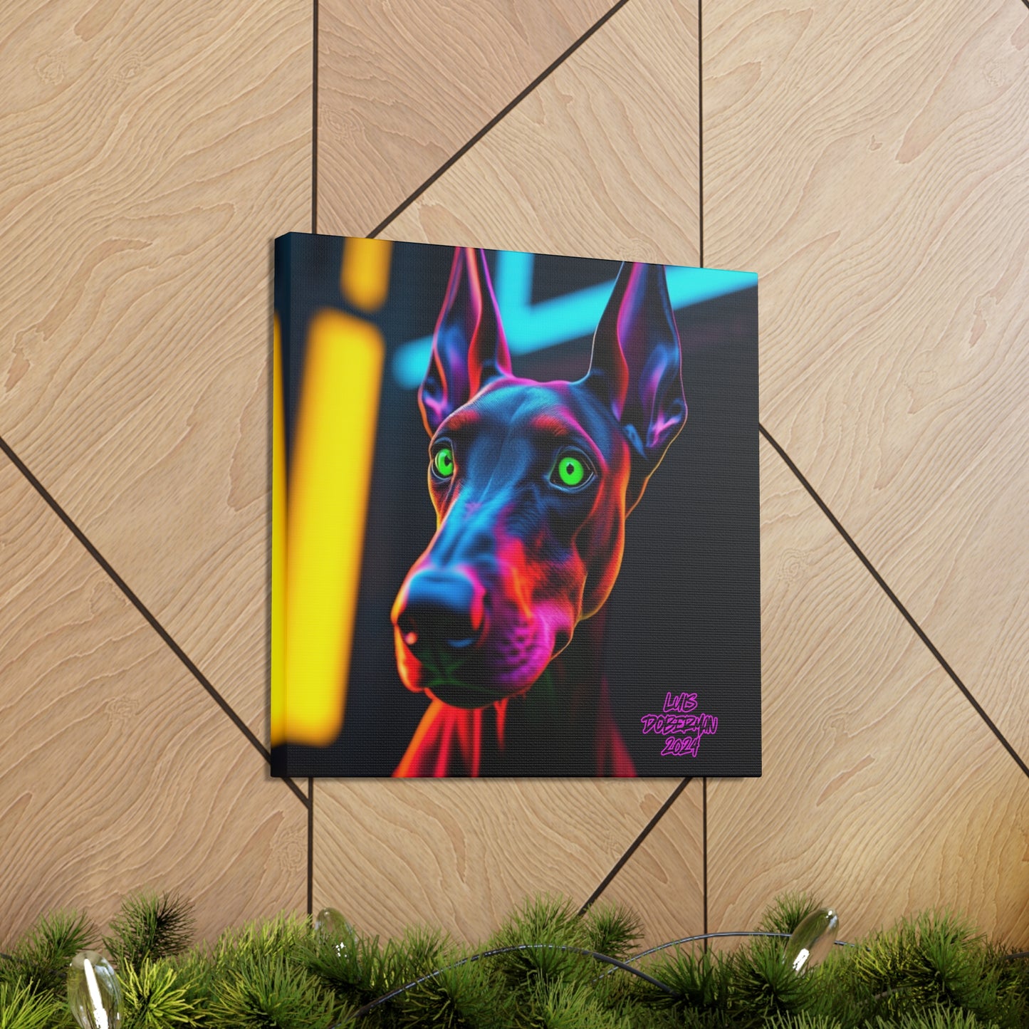 Luis Doberman 2024 Edition 002 Canvas