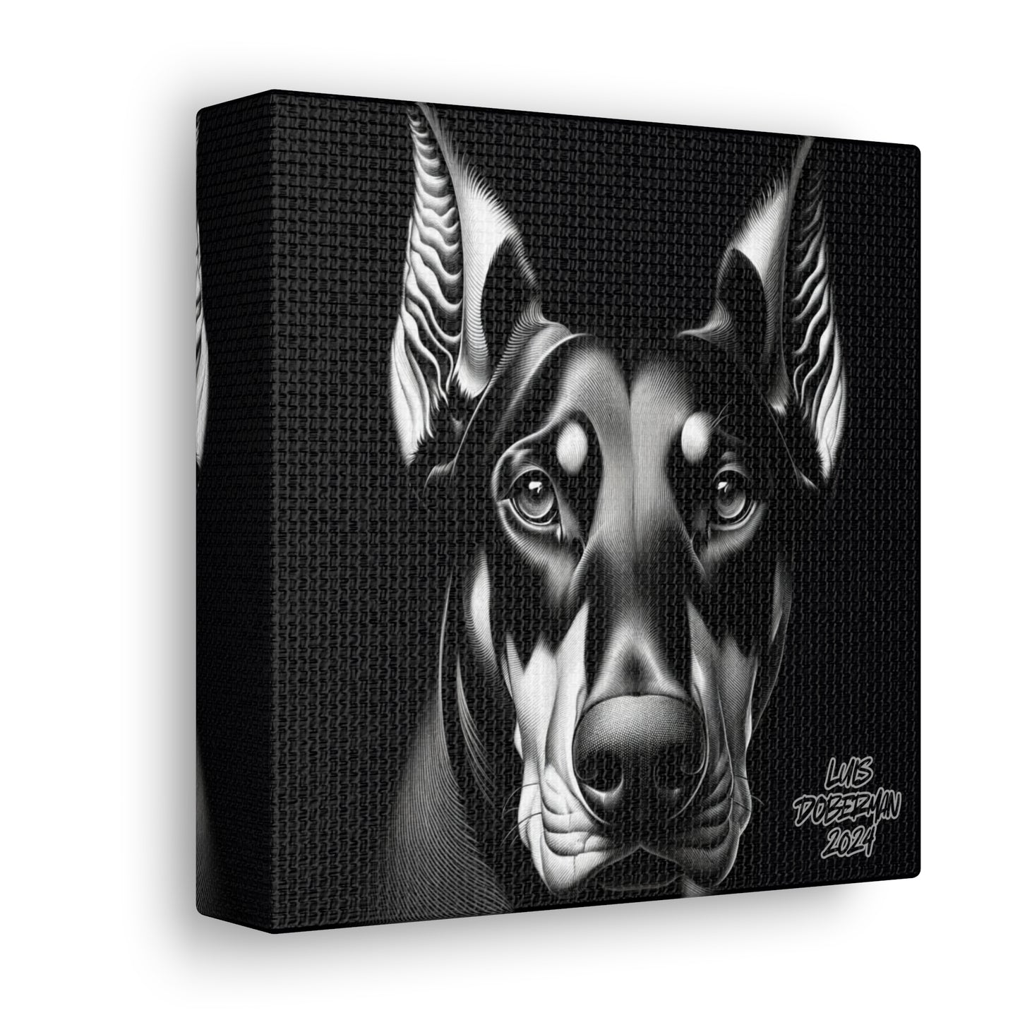 Luis Doberman 2024 Edition 042 Canvas