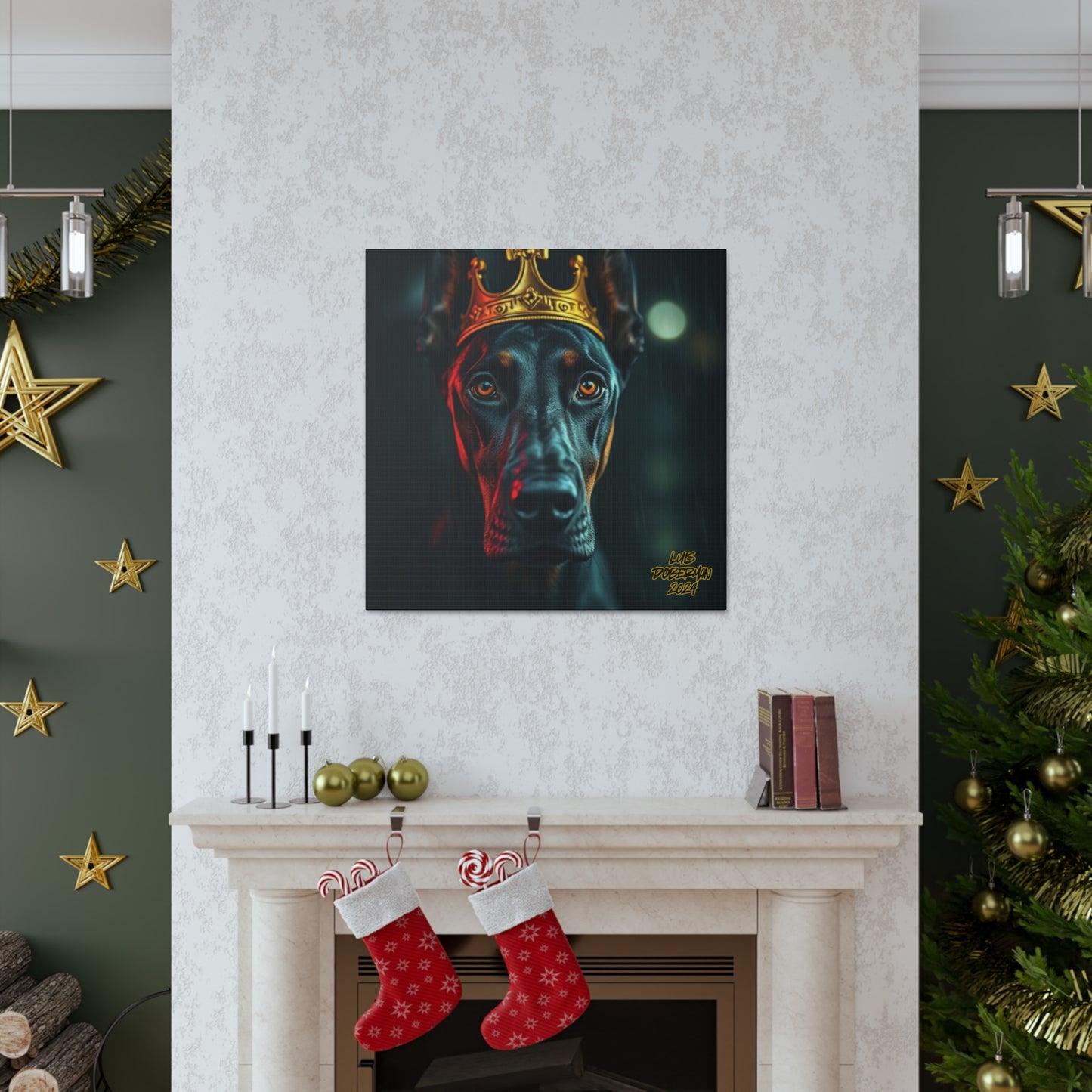 Luis Doberman 2024 Edition 011 Canvas