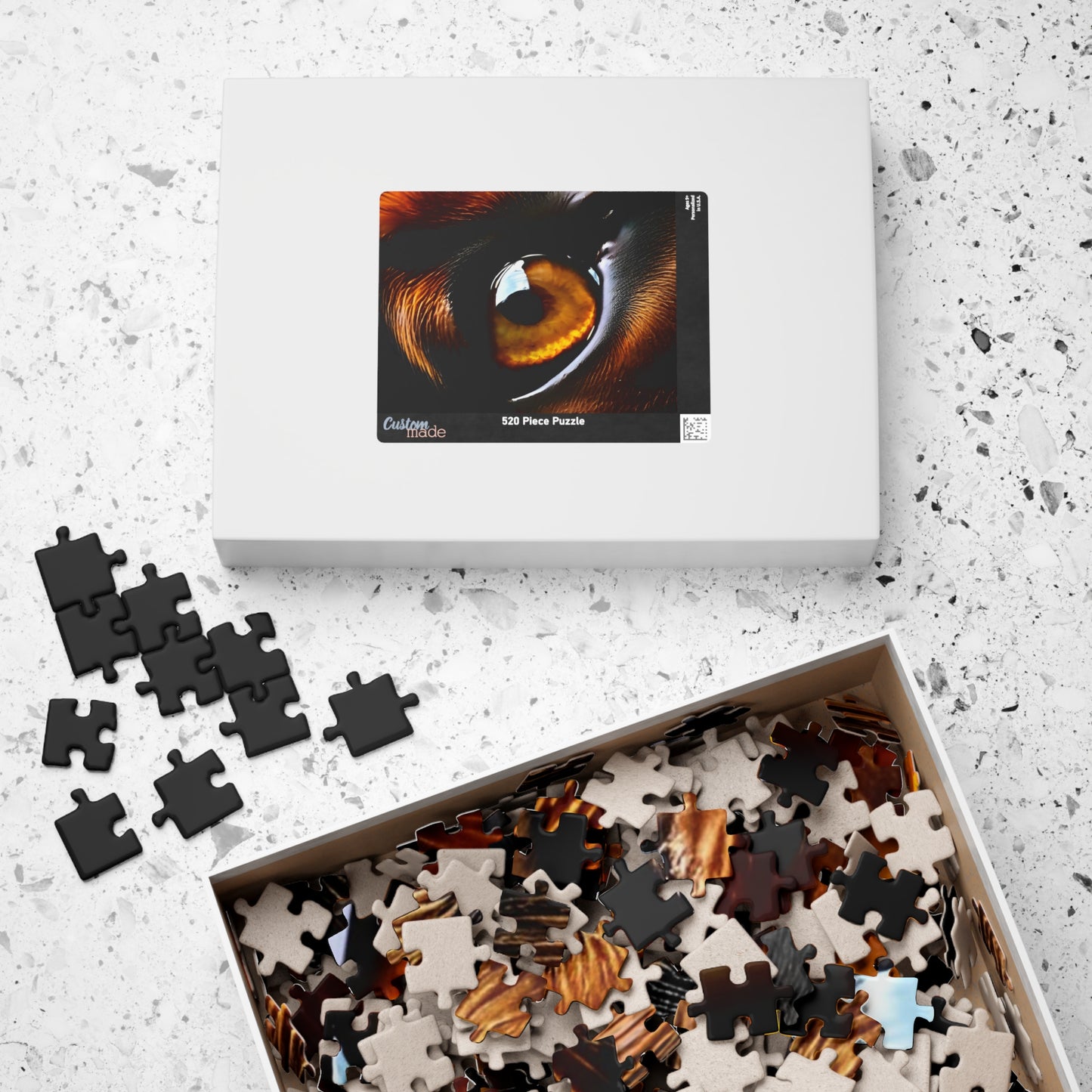 Eye 2 Doberman Puzzle (110, 252, 520, 1014-piece)