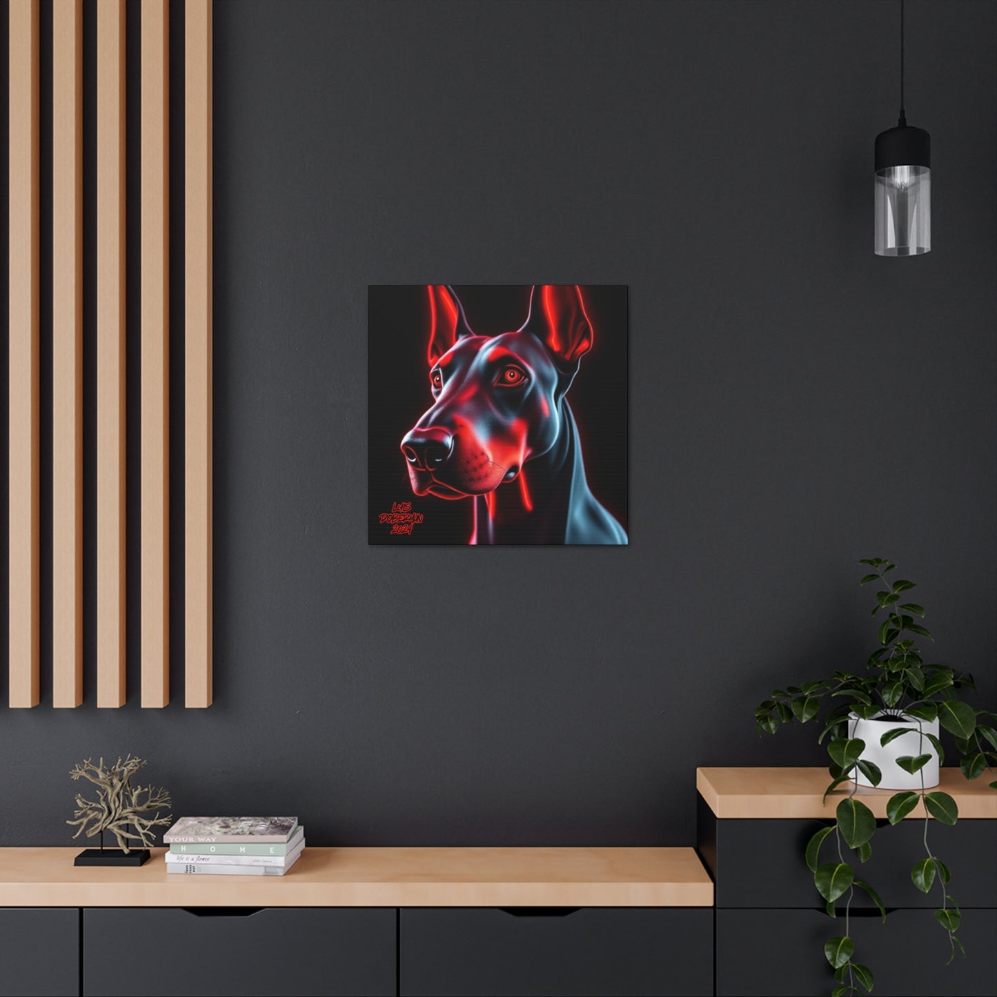 Luis Doberman 2024 Edition 006 Canvas