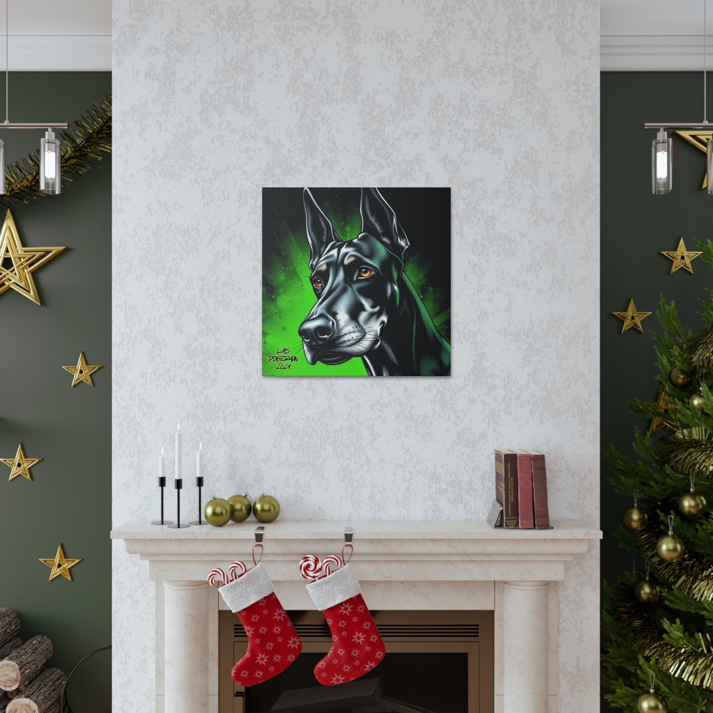Luis Doberman 2024 Edition 007 Canvas
