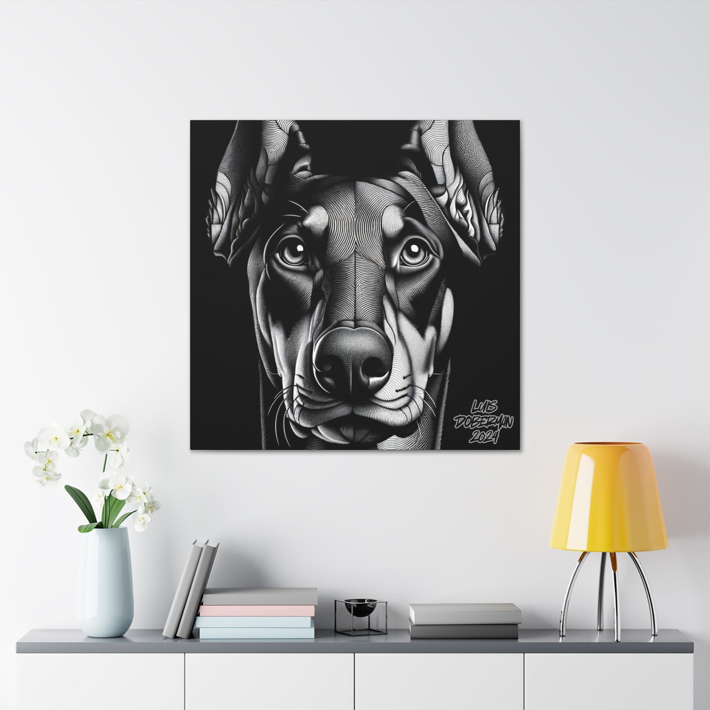 Luis Doberman 2024 Edition 044 Canvas