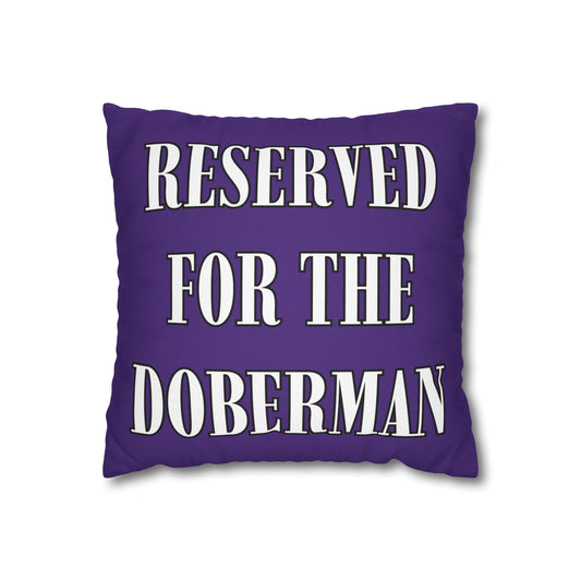 Reserved Purple Square Pillow Covers