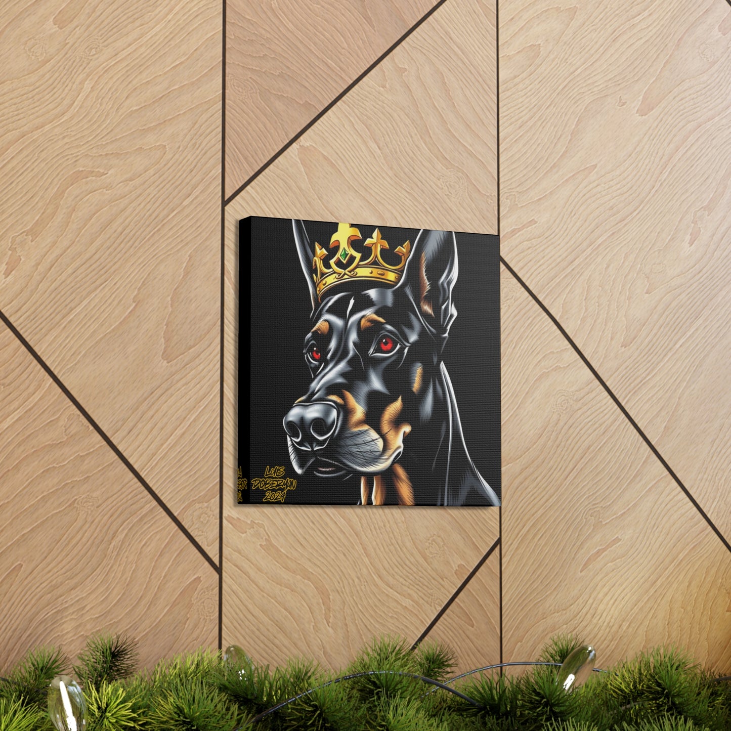 Luis Doberman 2024 Edition 003 Canvas