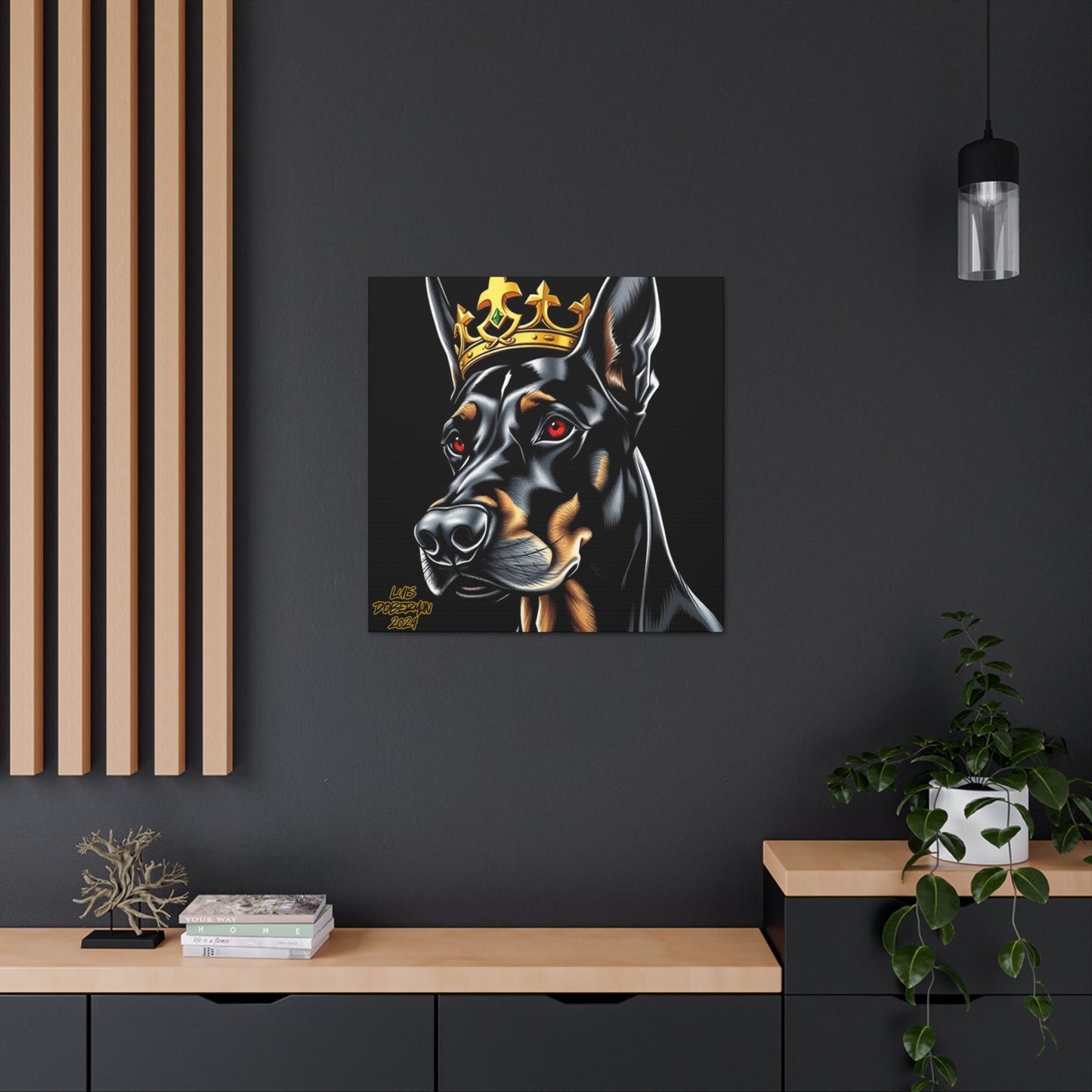Luis Doberman 2024 Edition 003 Canvas