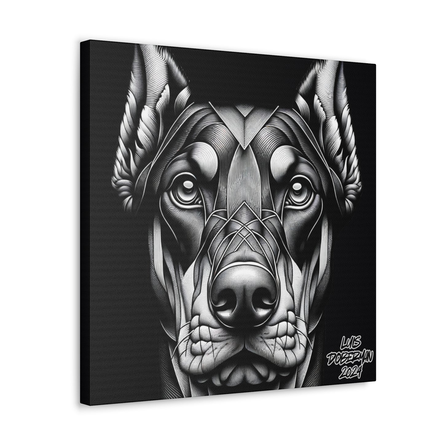 Luis Doberman 2024 Edition 046 Canvas