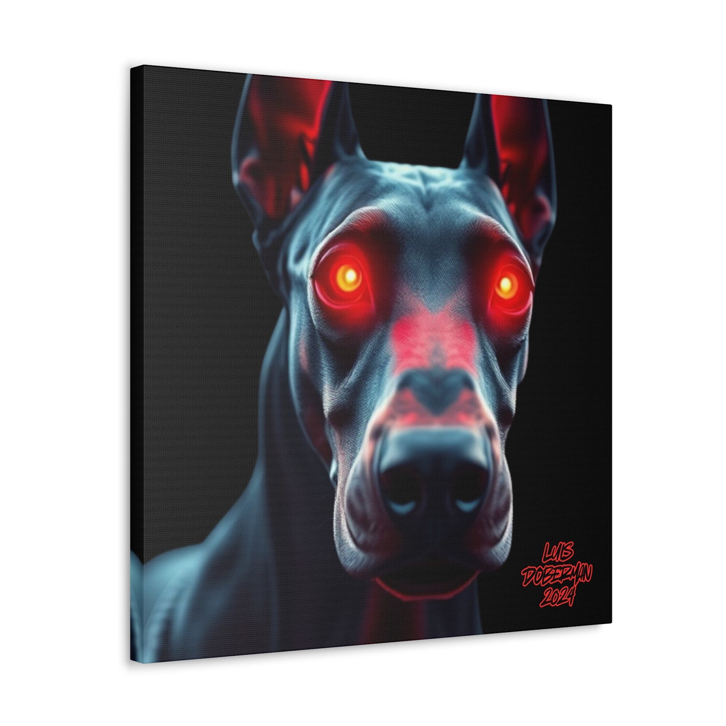 Luis Doberman 2024 Edition 008 Canvas Gallery Wraps