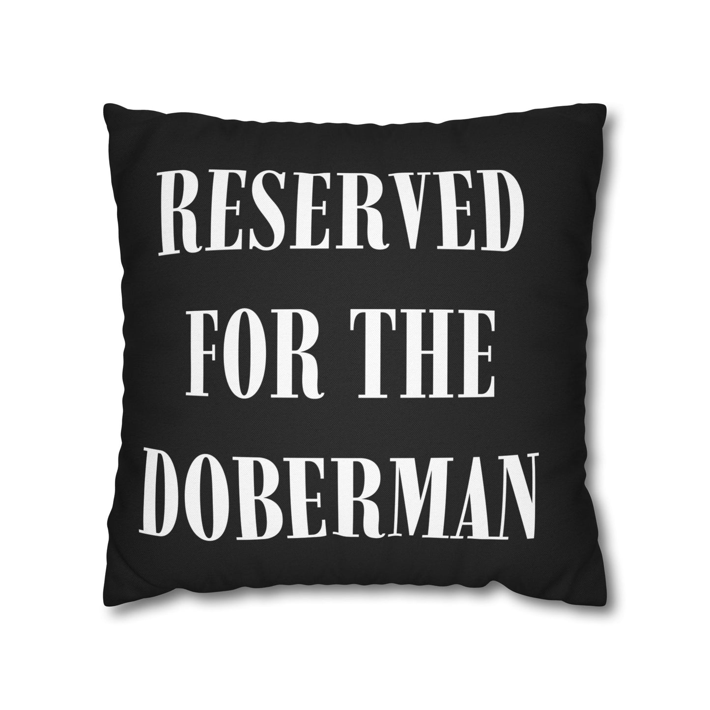 Reserved 1 Black Square Pillow Covers