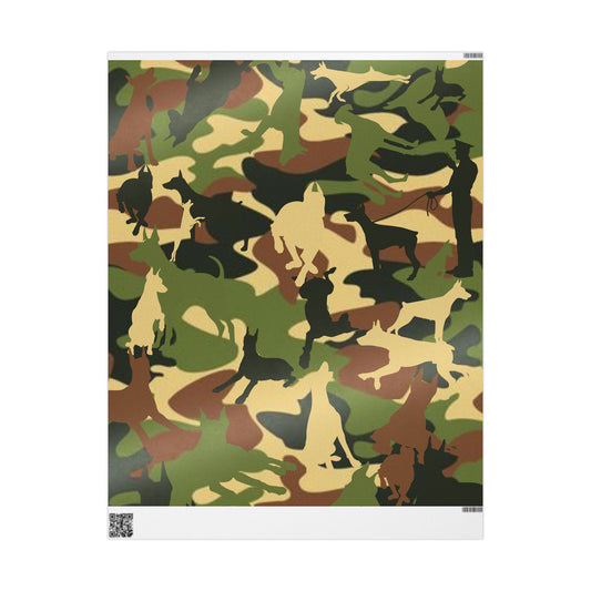 Camo 7 Doberman Pattern Wrapping Papers