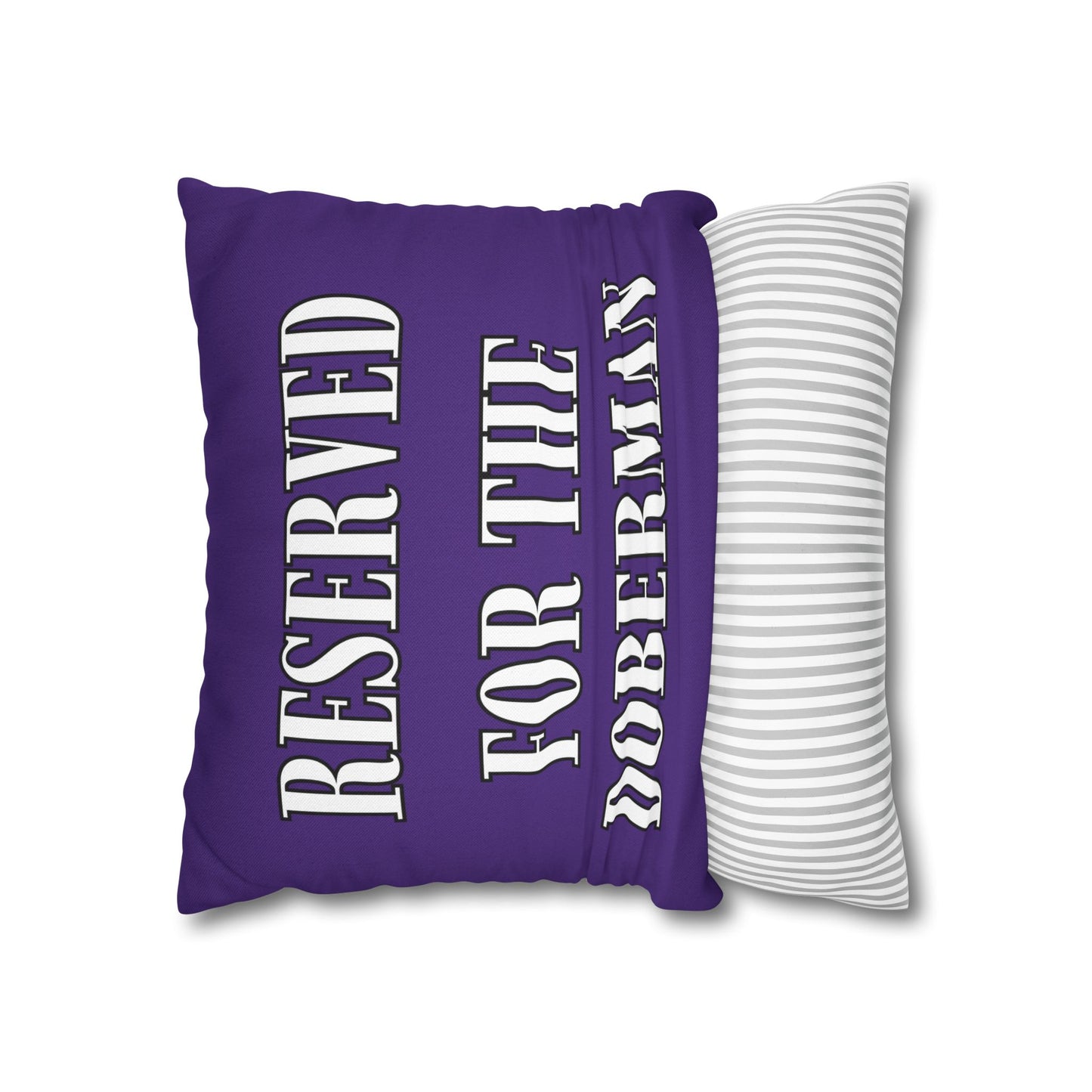 Reserved Purple Square Pillow Covers