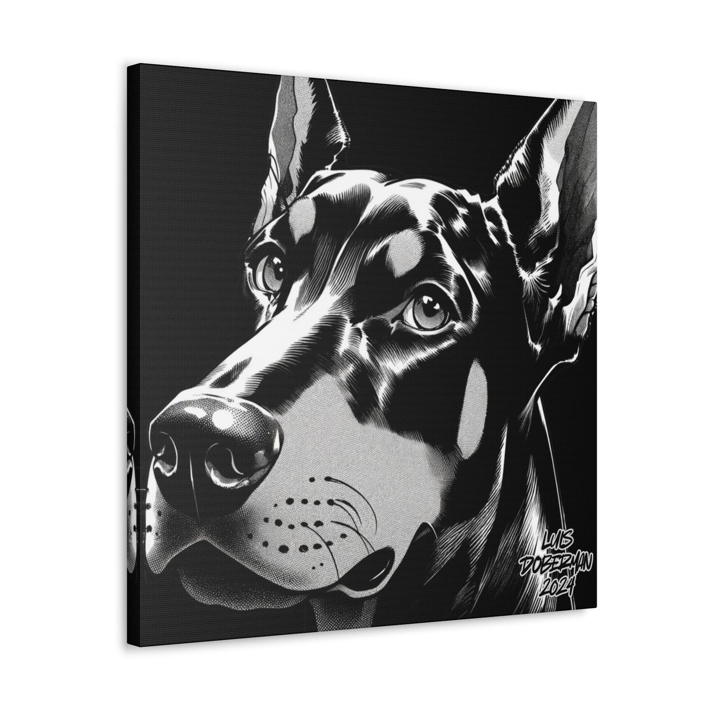 Luis Doberman 2024 Edition 048 Canvas