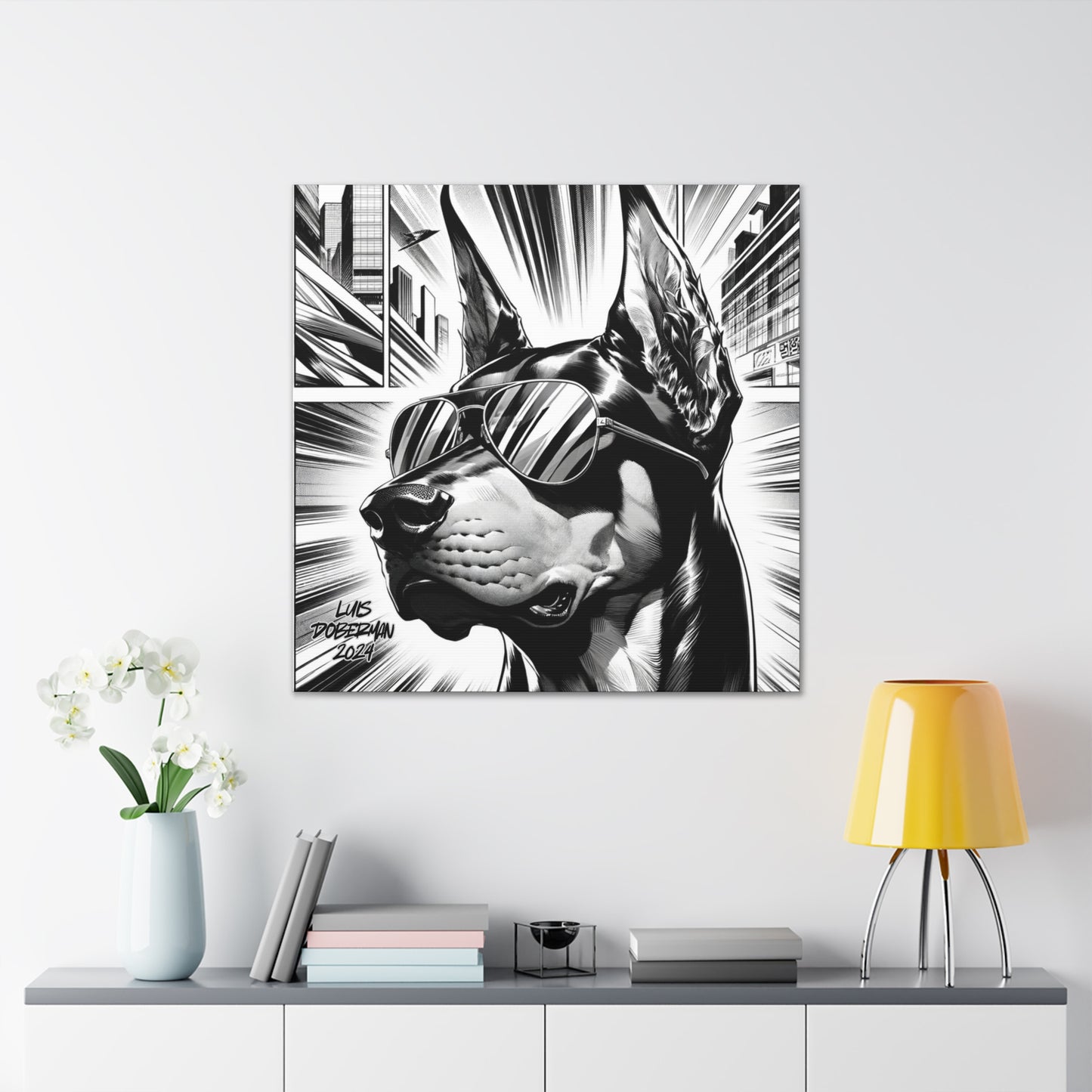 Luis Doberman 2024 Edition 037 Canvas