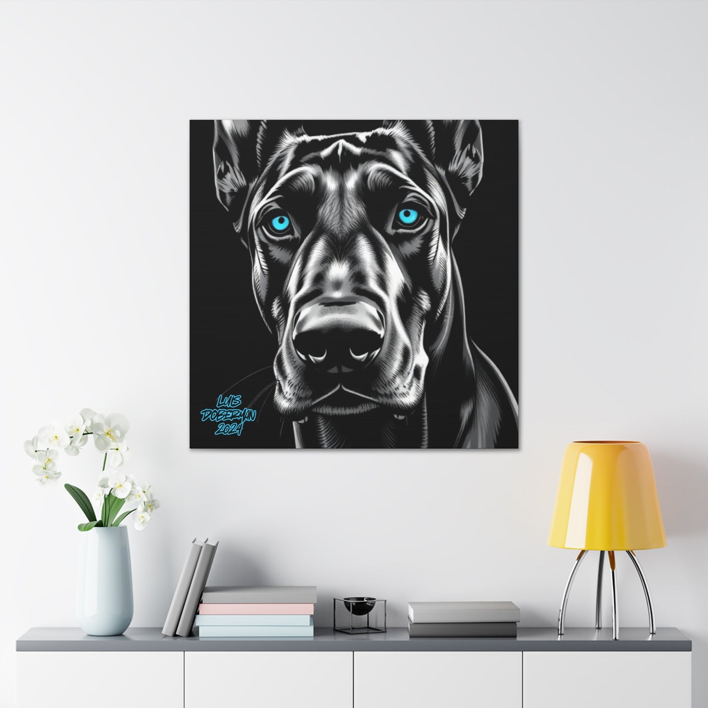 Luis Doberman 2024 Edition 004 Canvas