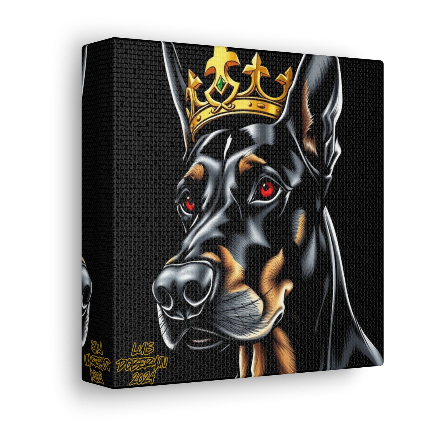 Luis Doberman 2024 Edition 003 Canvas