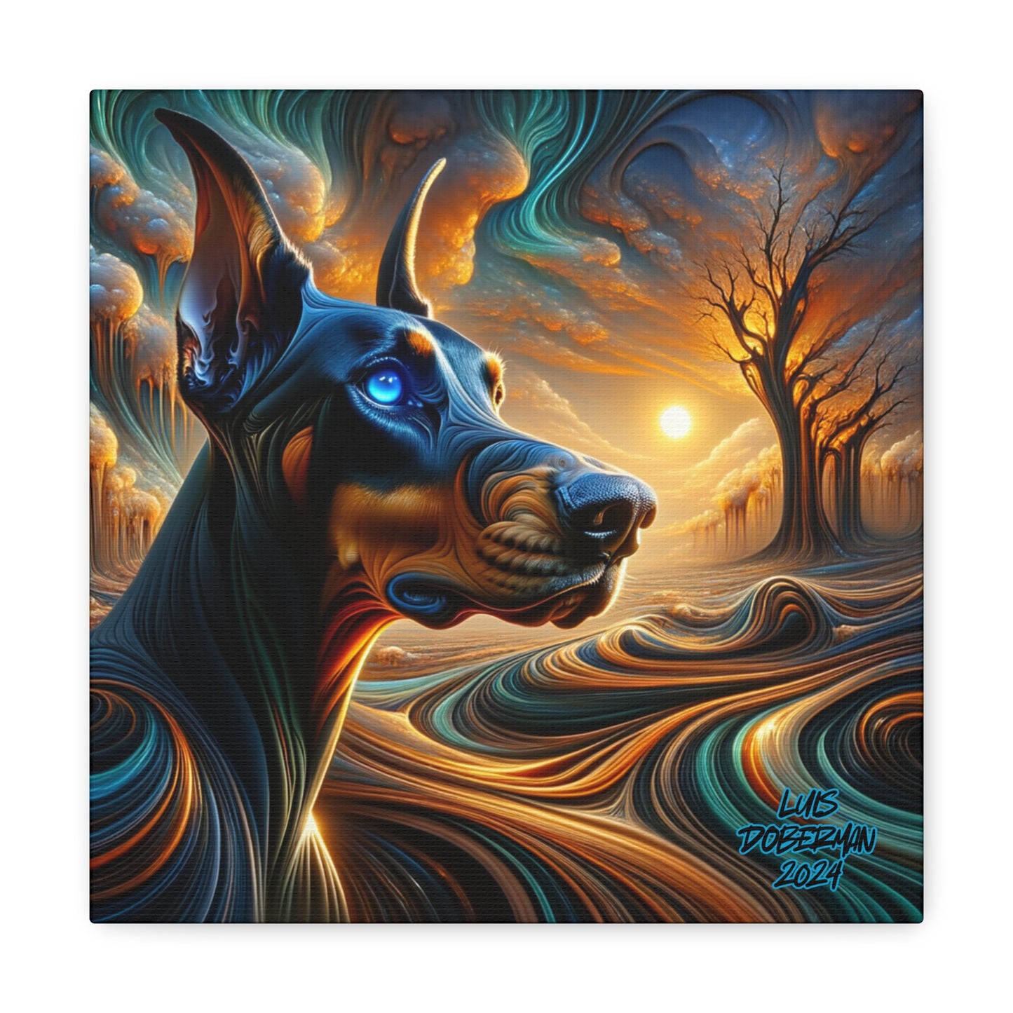 Luis Doberman 2024 Edition 036 Canvas