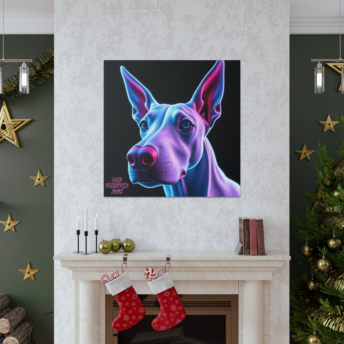 Luis Doberman 2024 Edition 012 Canvas