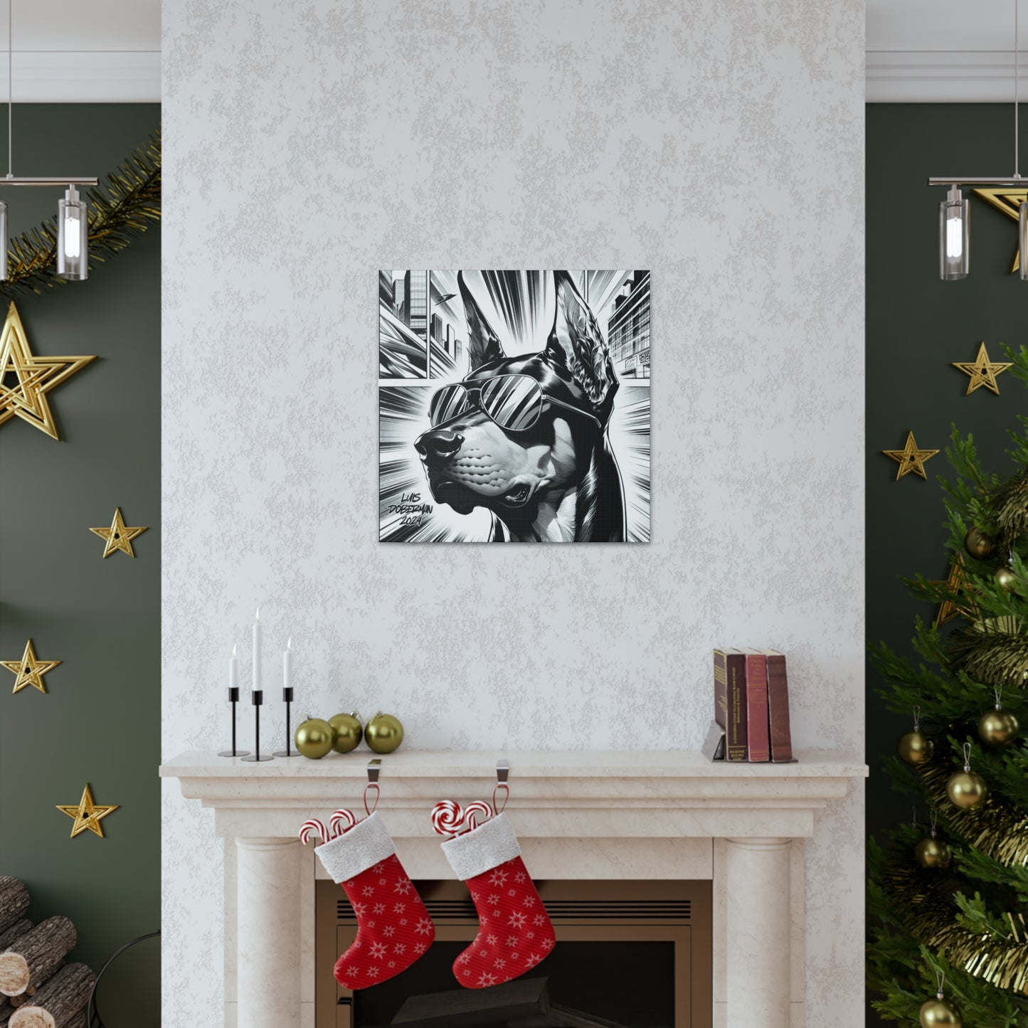 Luis Doberman 2024 Edition 037 Canvas
