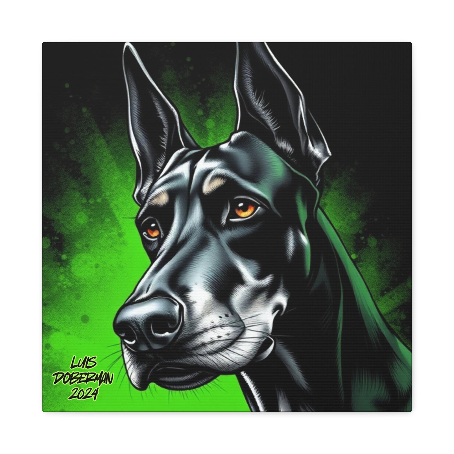 Luis Doberman 2024 Edition 007 Canvas
