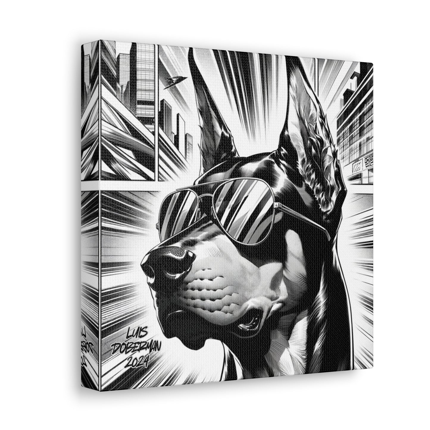 Luis Doberman 2024 Edition 037 Canvas