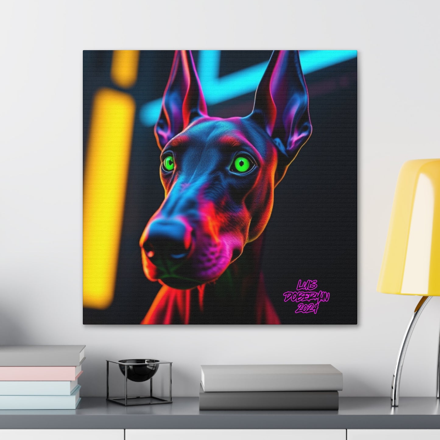 Luis Doberman 2024 Edition 002 Canvas