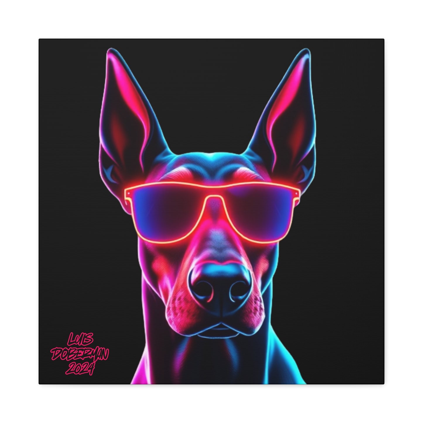 Luis Doberman 2024 Edition 010 Canvas