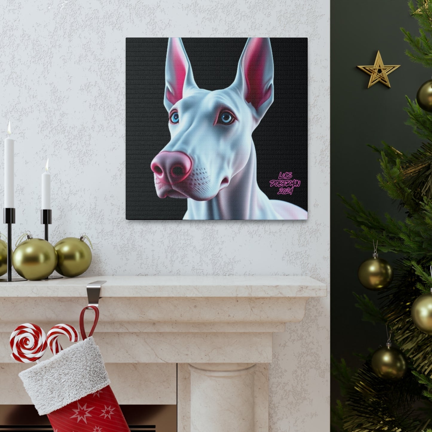 Luis Doberman 2024 Edition 009 Canvas