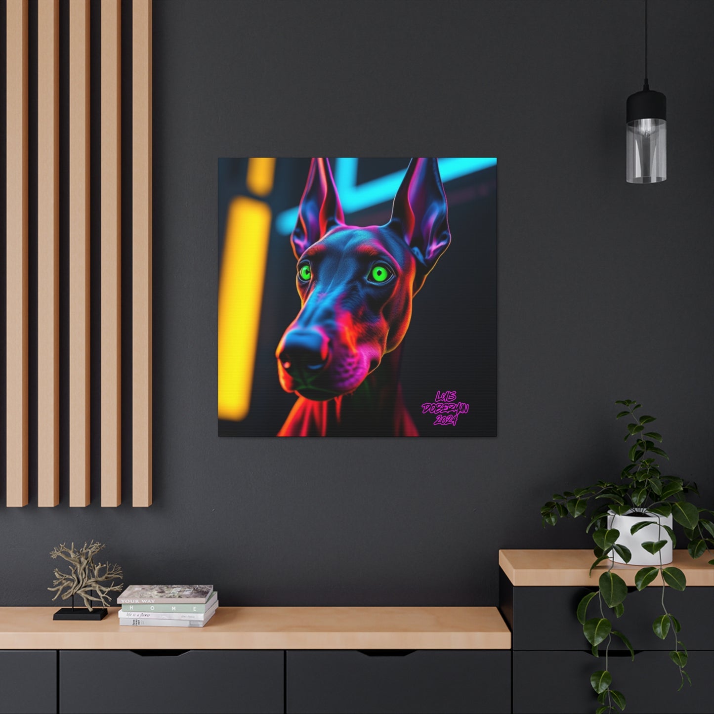 Luis Doberman 2024 Edition 002 Canvas