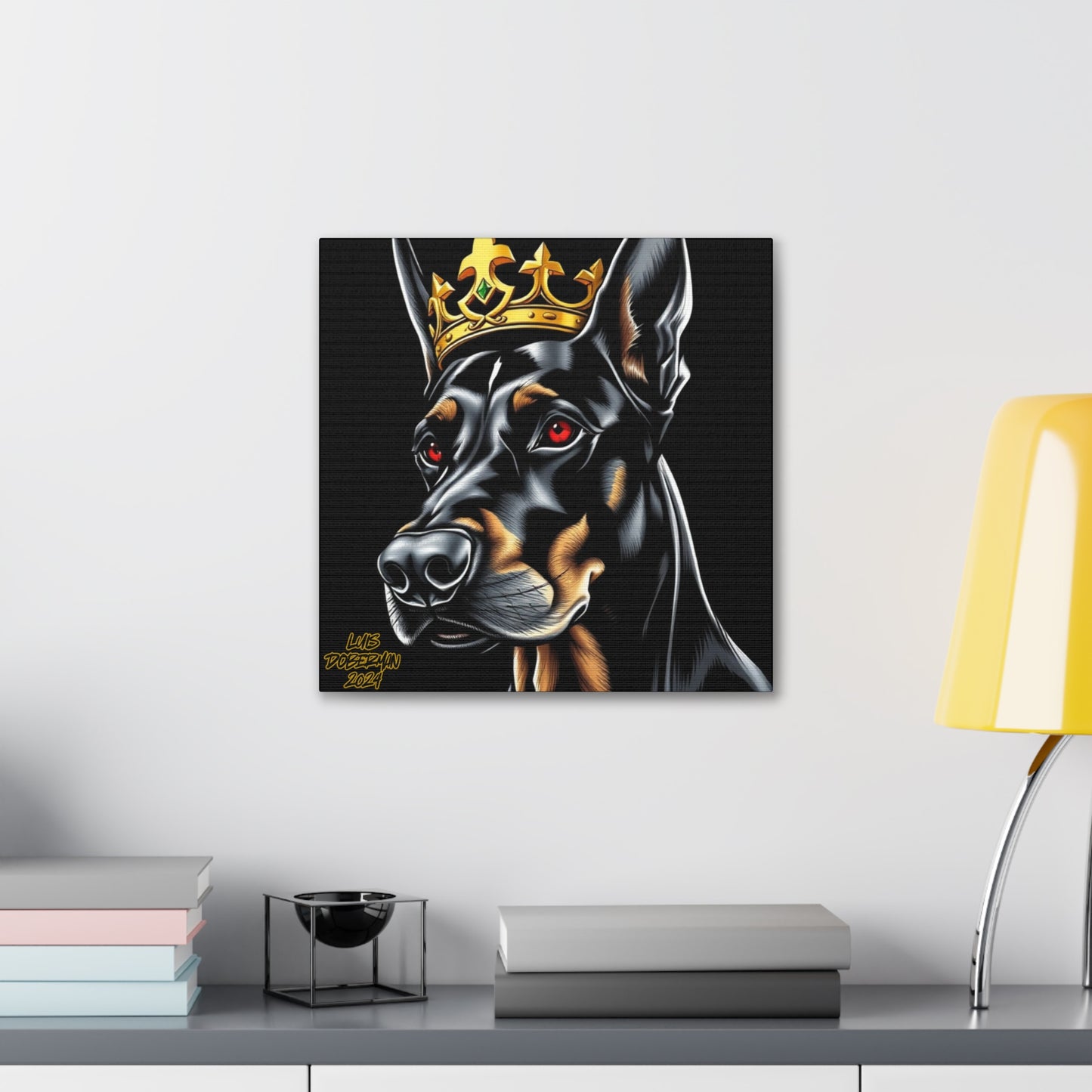 Luis Doberman 2024 Edition 003 Canvas
