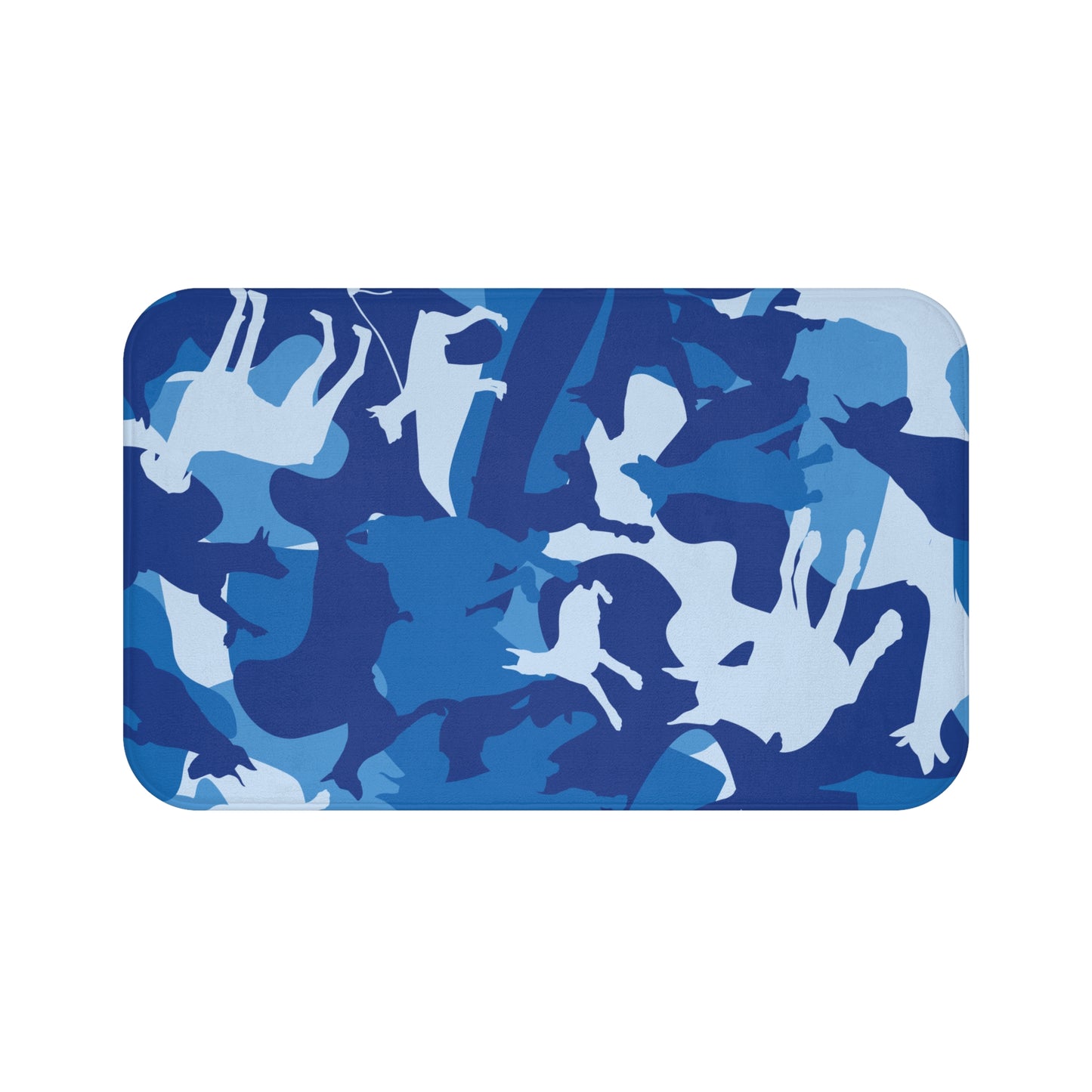 Food/Water Mat Dobie Blue Camo