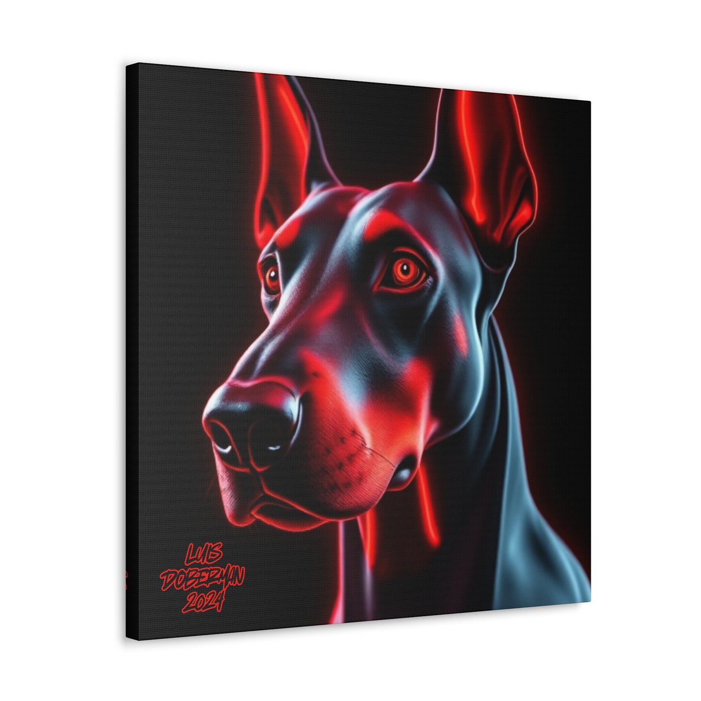 Luis Doberman 2024 Edition 006 Canvas