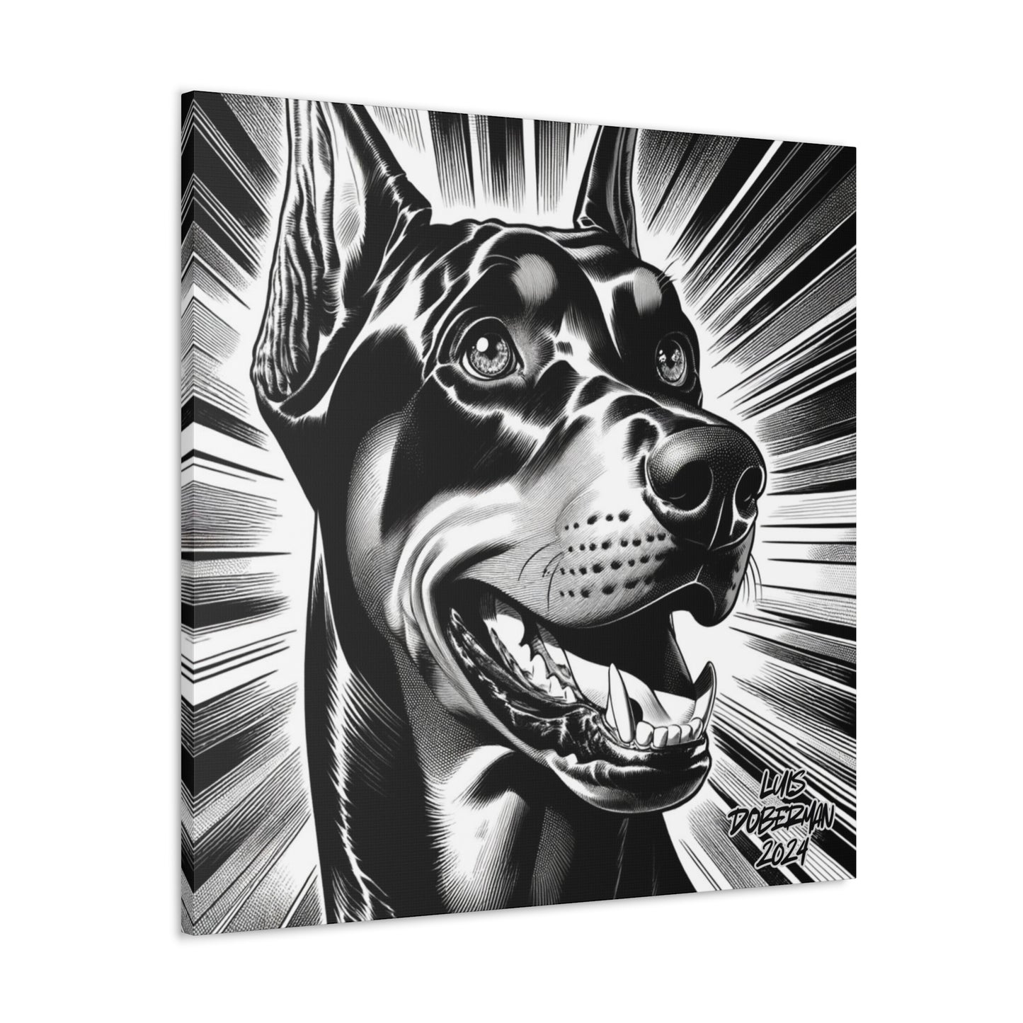 Luis Doberman 2024 Edition 049 Canvas