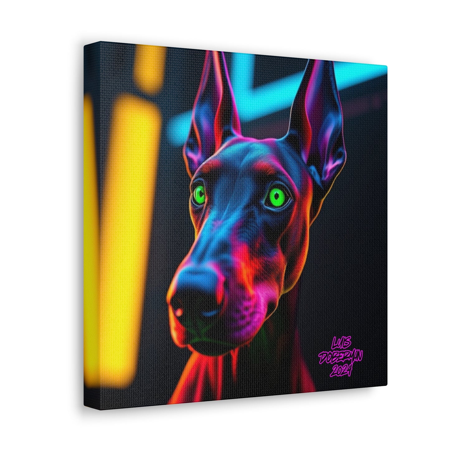 Luis Doberman 2024 Edition 002 Canvas