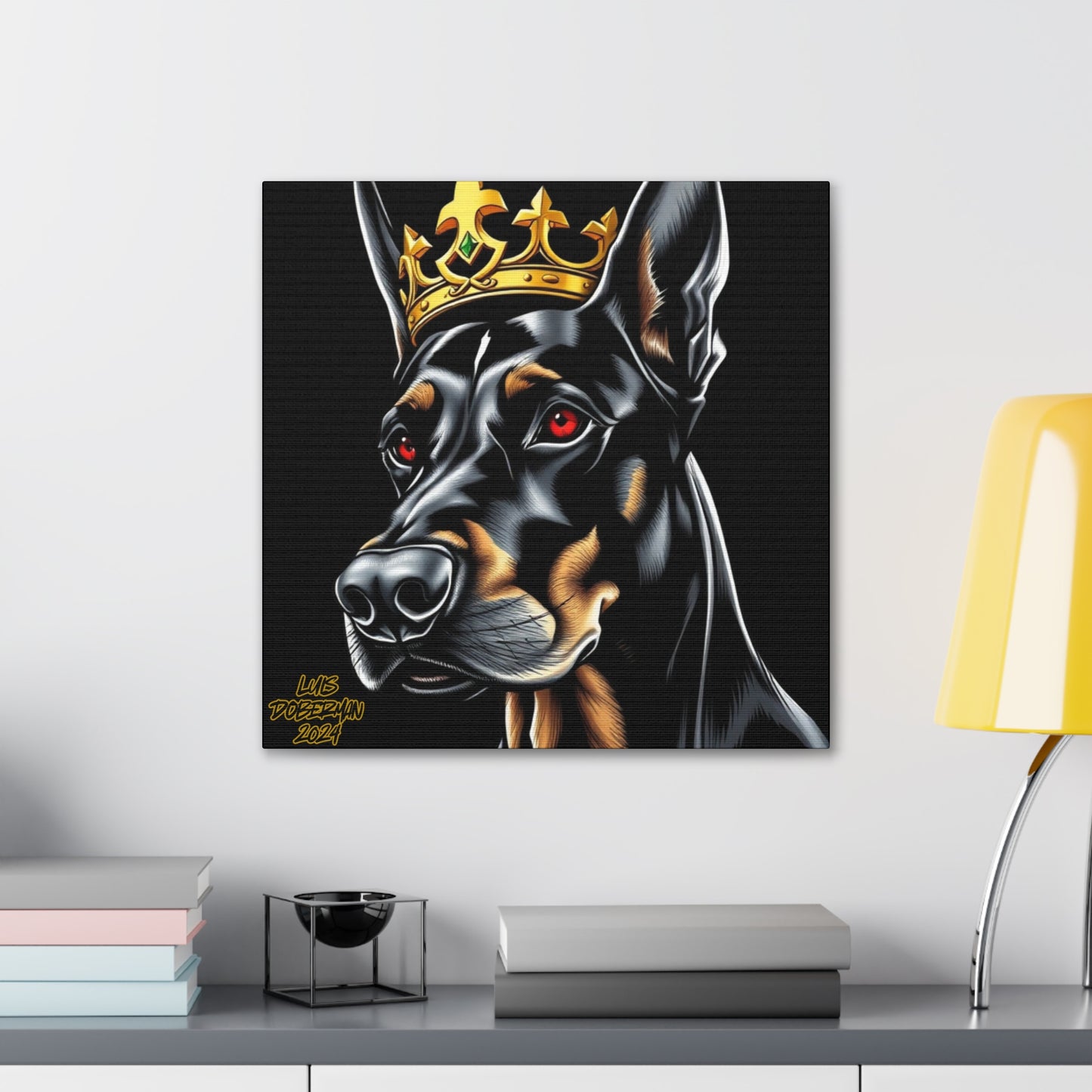 Luis Doberman 2024 Edition 003 Canvas