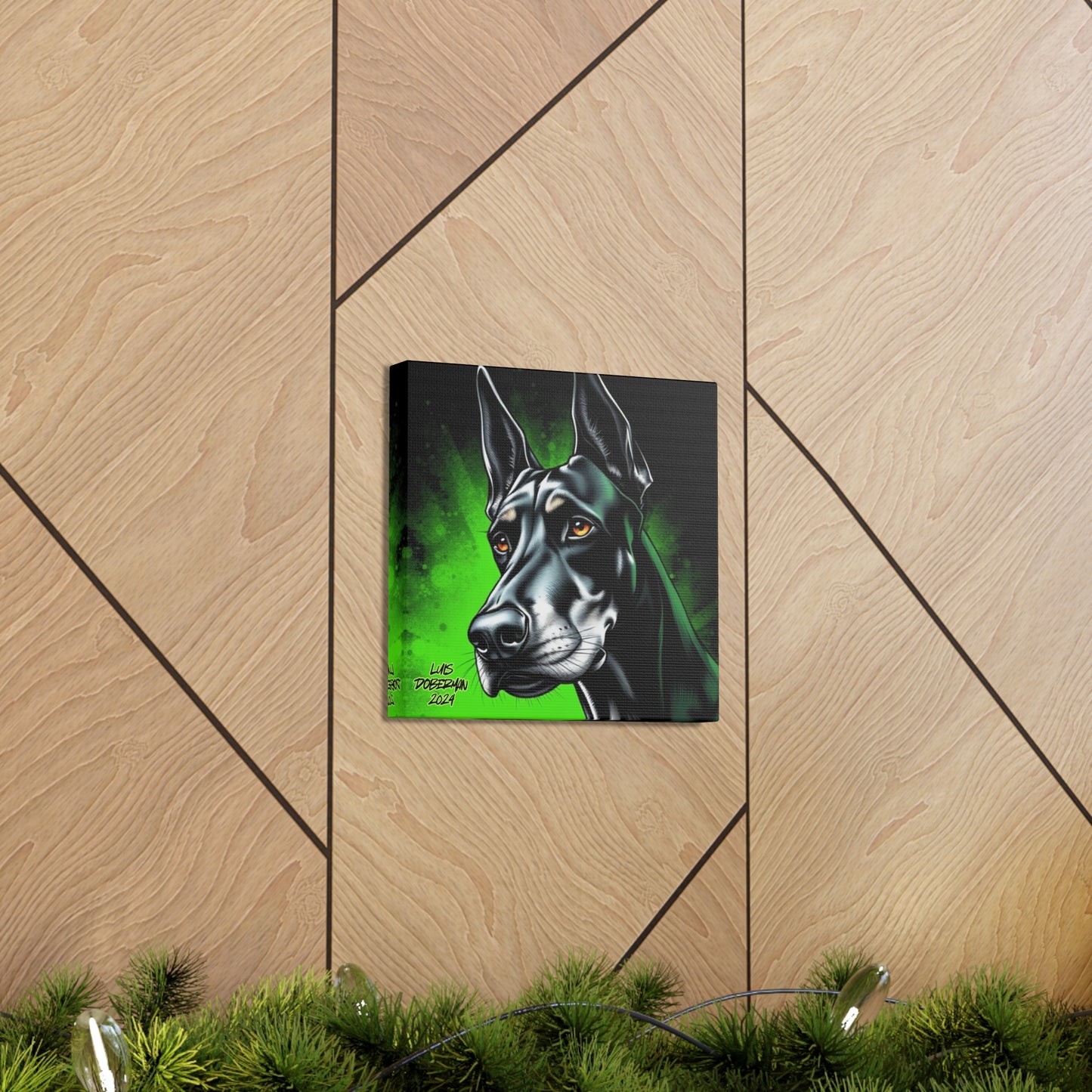 Luis Doberman 2024 Edition 007 Canvas