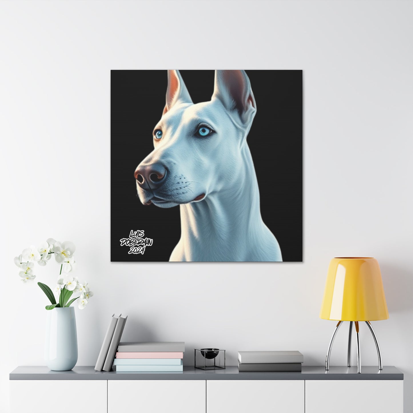 Luis Doberman 2024 Edition 001 Canvas