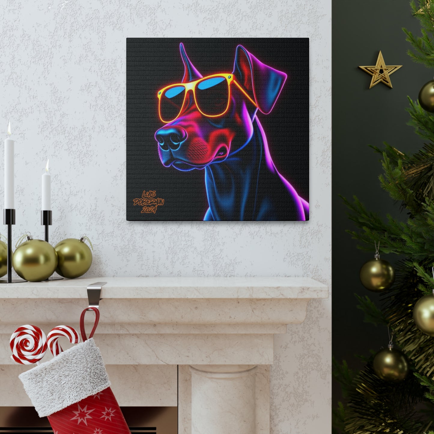 Luis Doberman 2024 Edition 039 Canvas