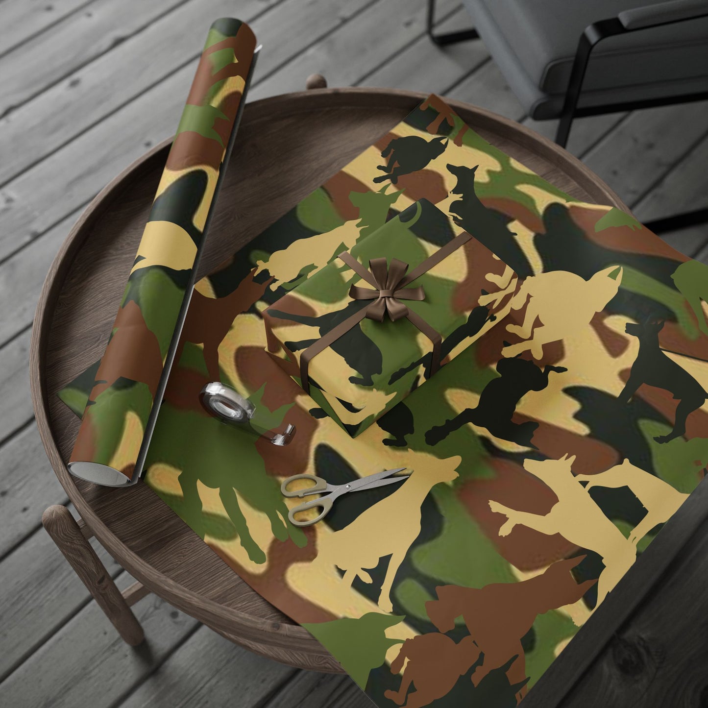 Camo 7 Doberman Pattern Wrapping Papers