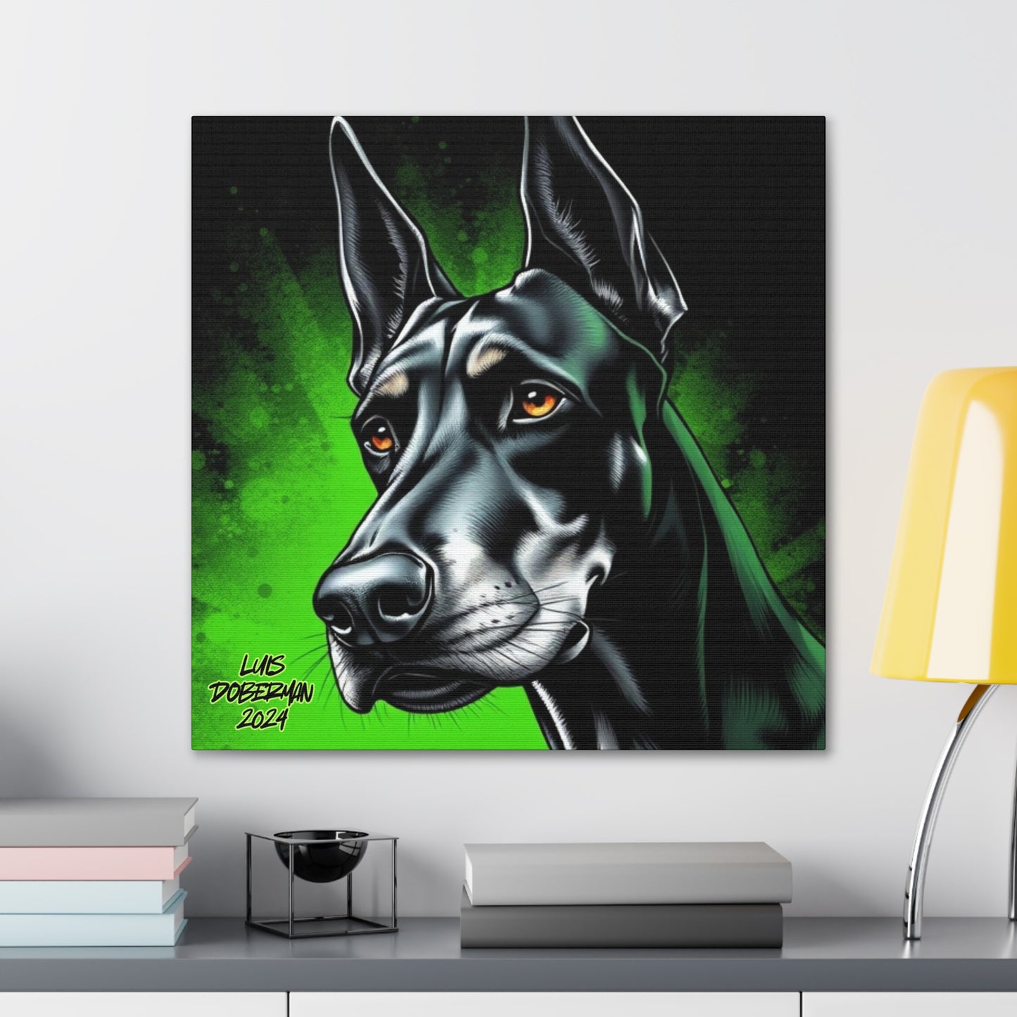 Luis Doberman 2024 Edition 007 Canvas