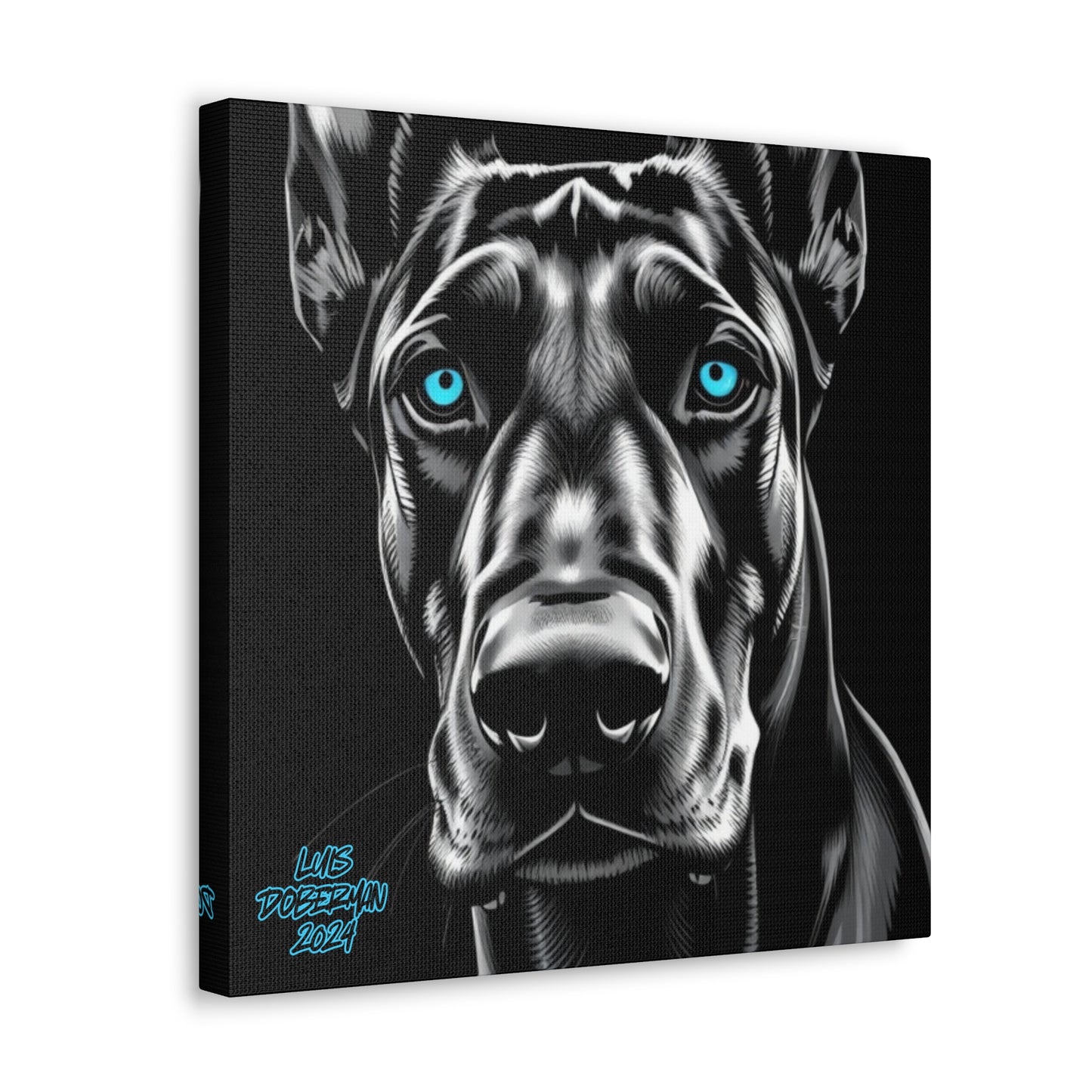 Luis Doberman 2024 Edition 004 Canvas