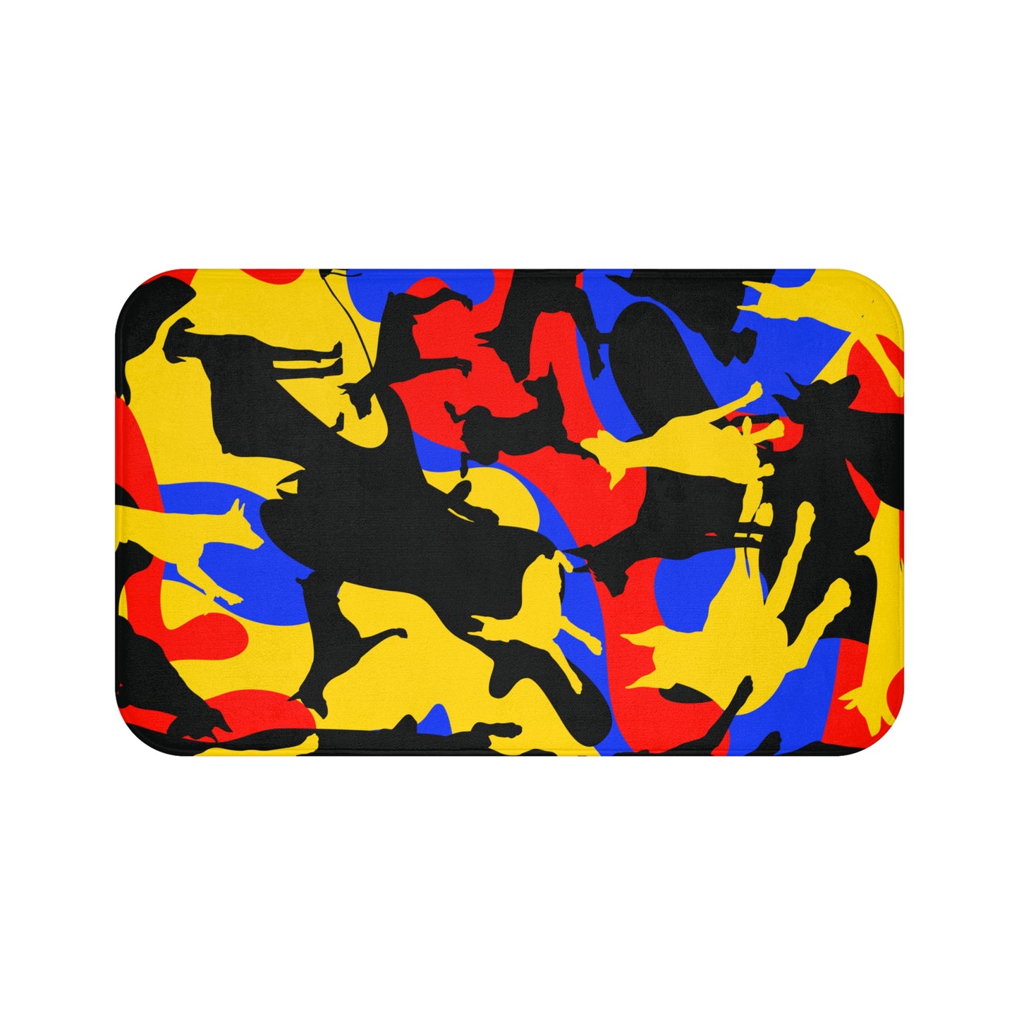 Food/Water Mat Dobie Yellow Camo