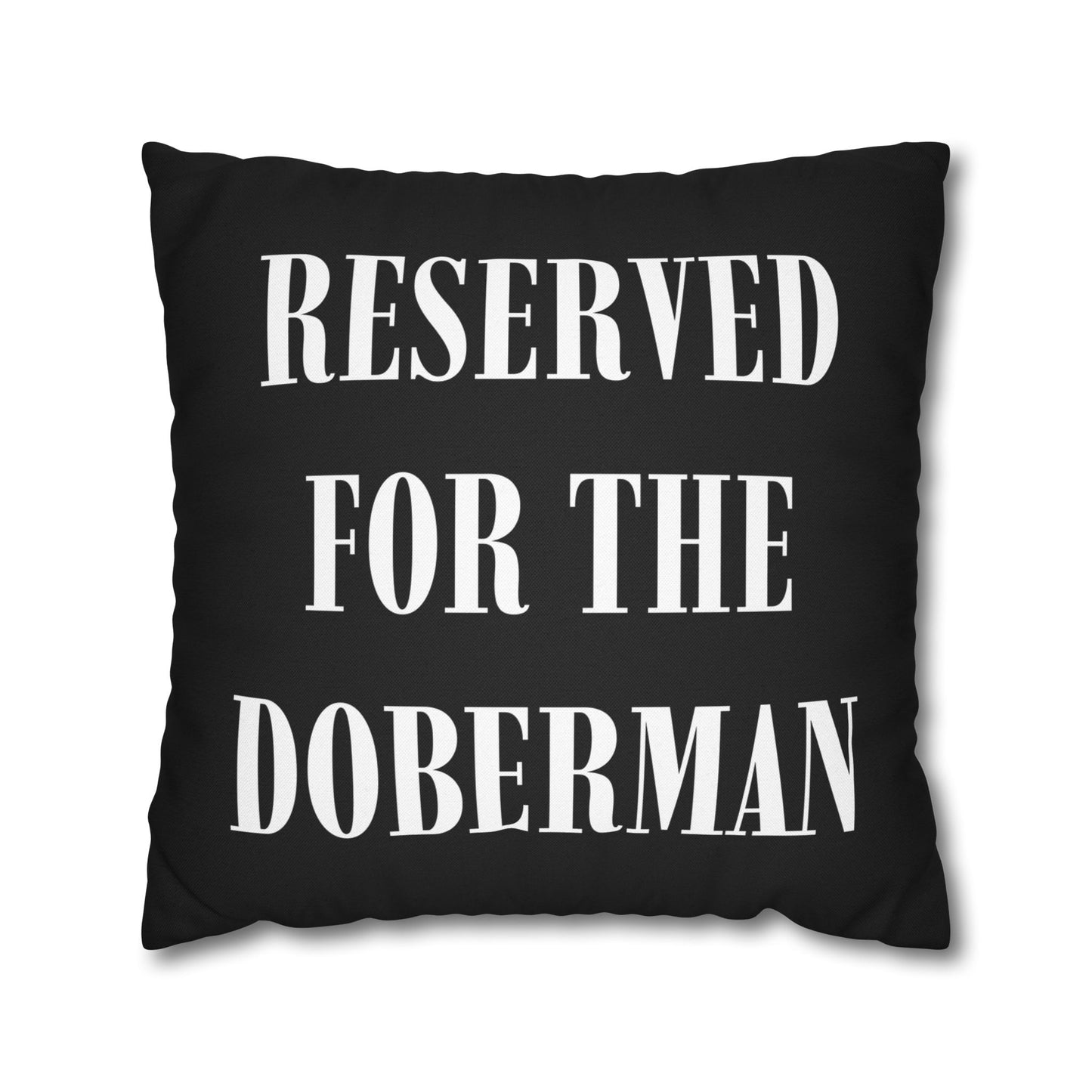 Reserved 1 Black Square Pillow Covers