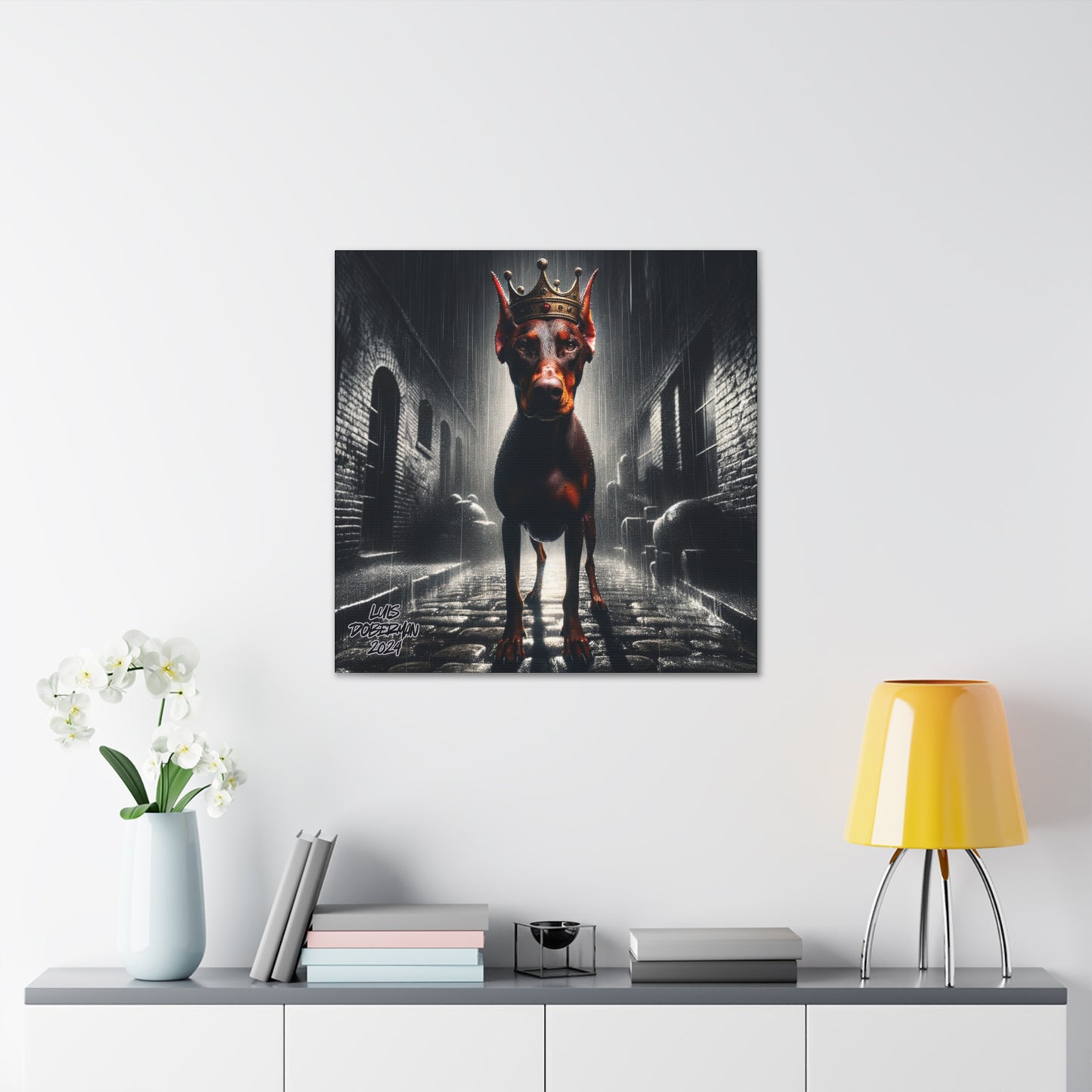 Luis Doberman 2024 Edition 026 Canvas