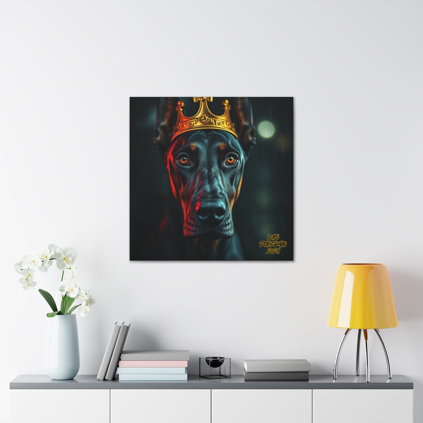 Luis Doberman 2024 Edition 011 Canvas