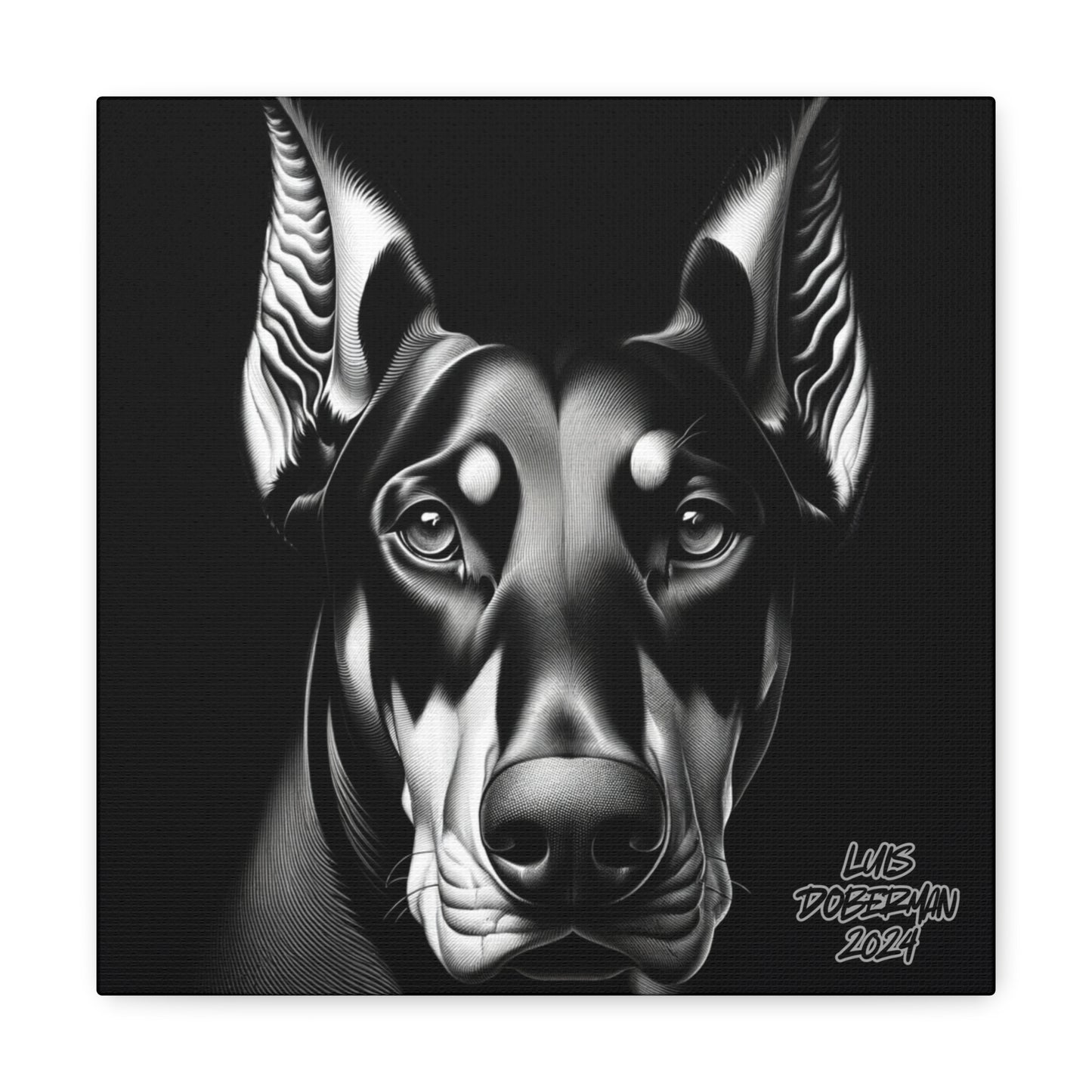 Luis Doberman 2024 Edition 042 Canvas