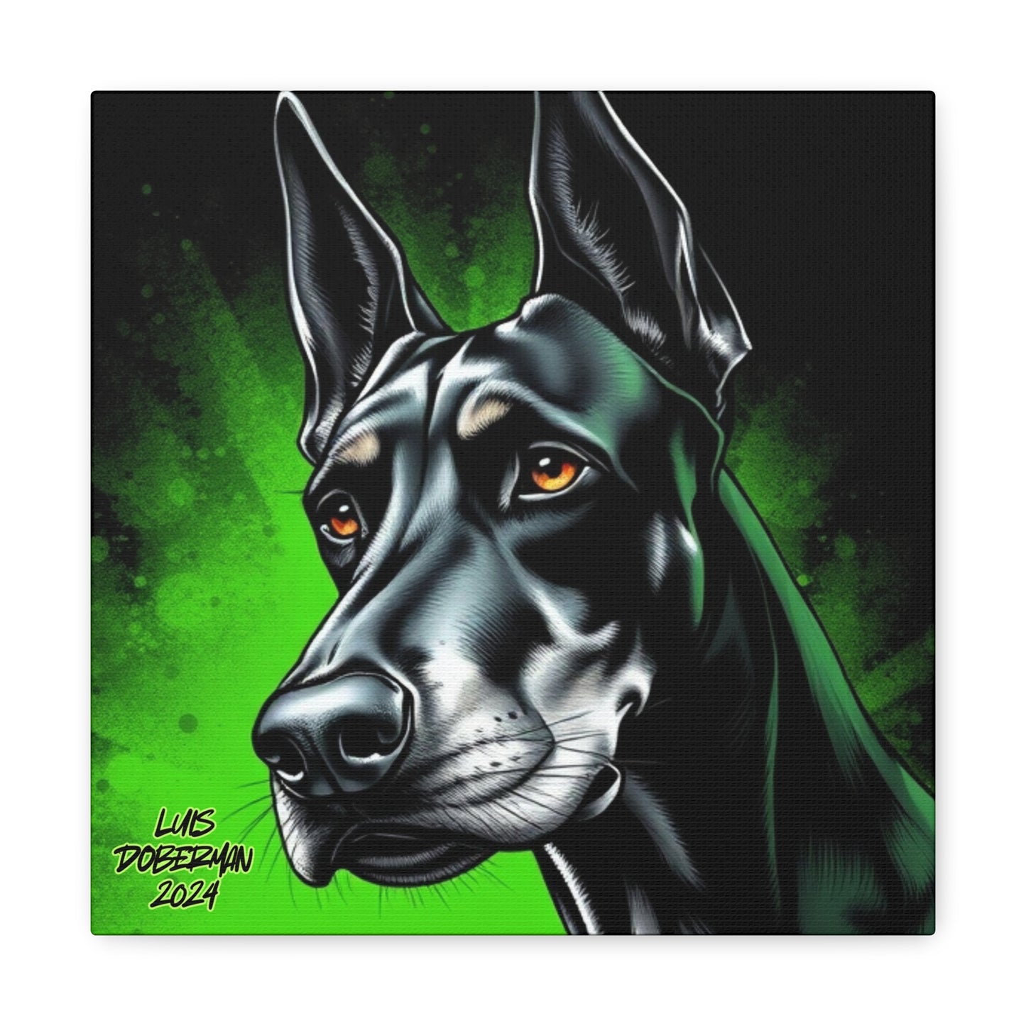 Luis Doberman 2024 Edition 007 Canvas