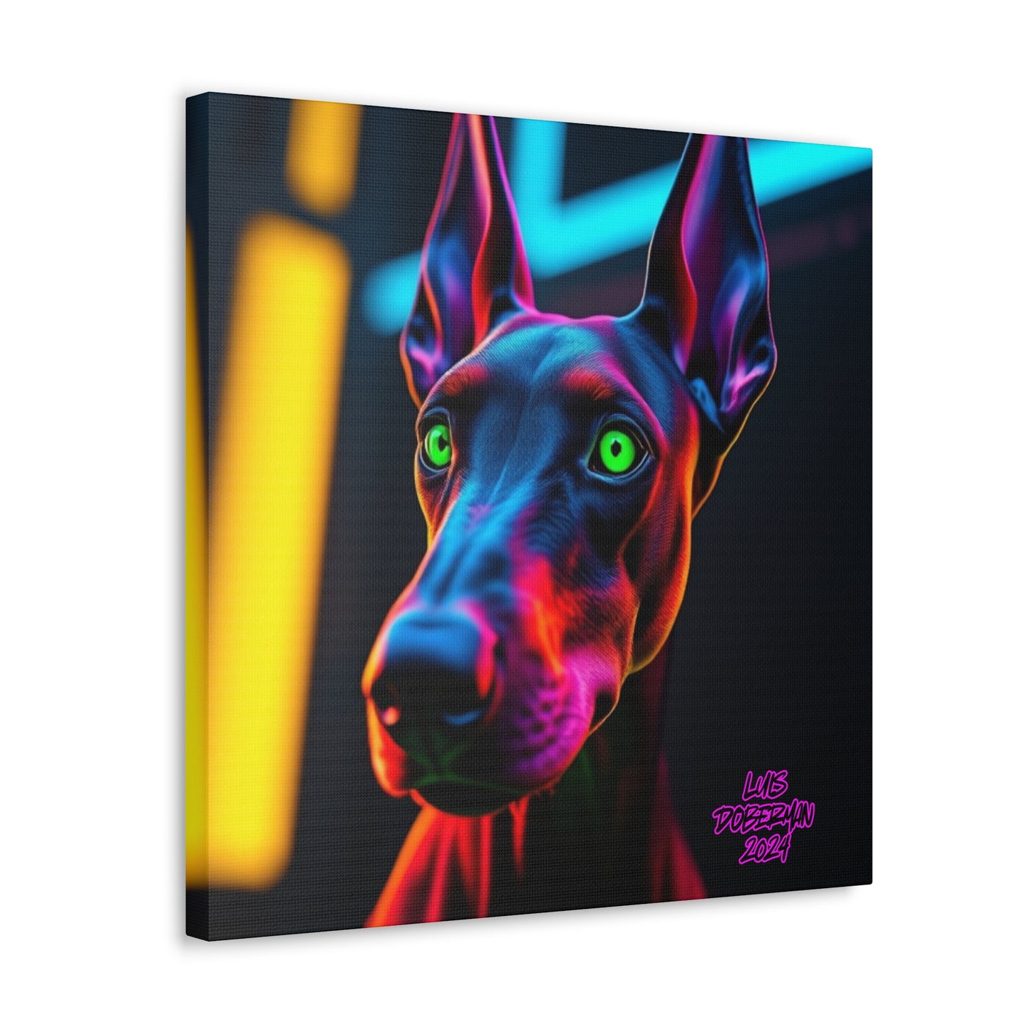 Luis Doberman 2024 Edition 002 Canvas